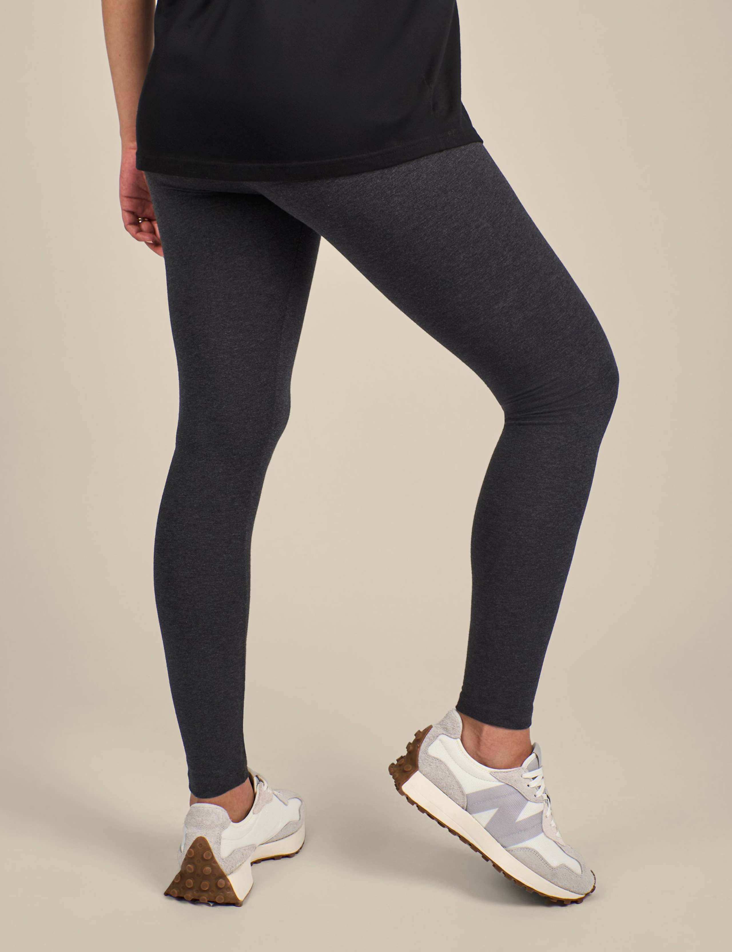 Maternity High Waisted Leggings 2 of 4