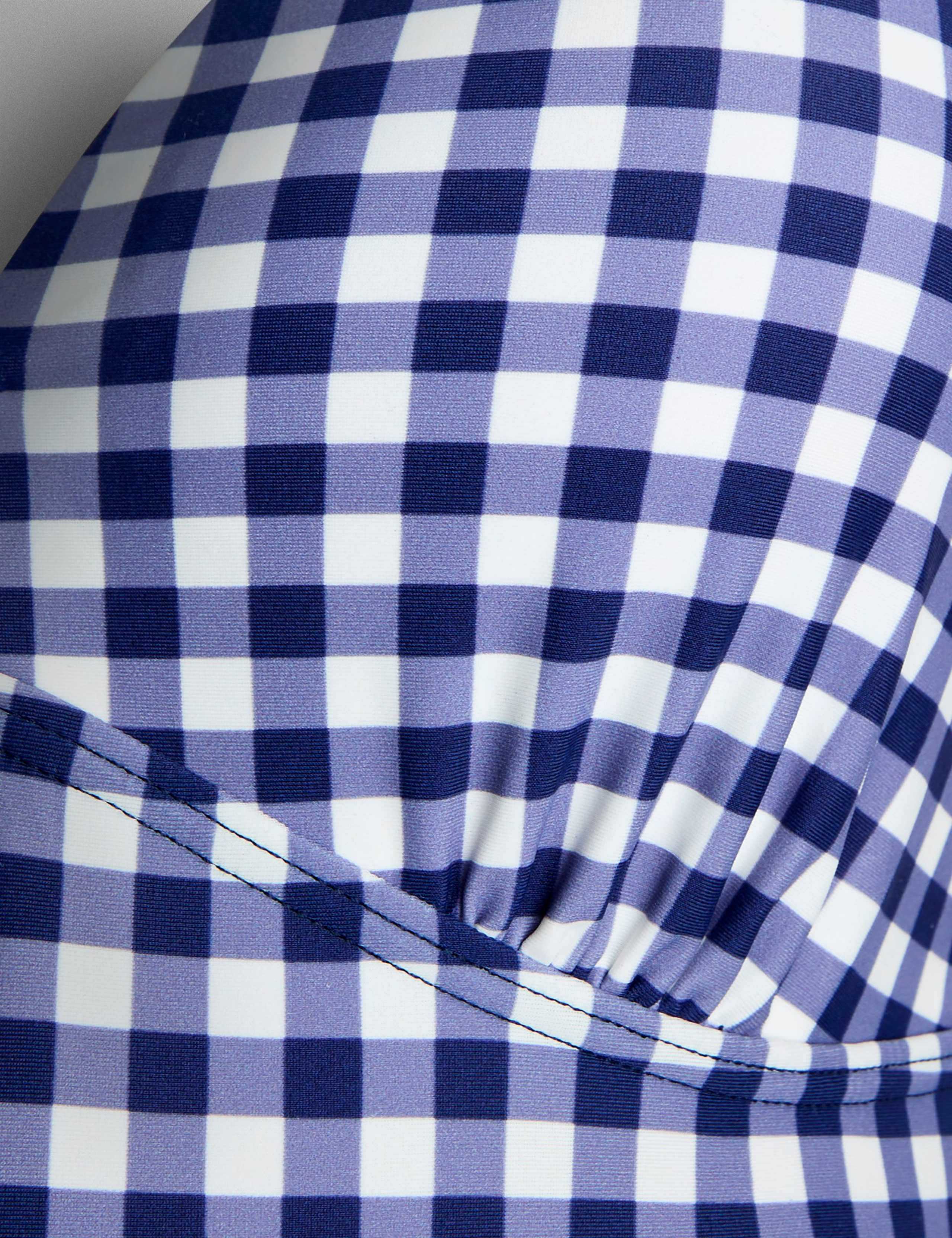 Maternity Gingham V-Neck Swimsuit 5 of 6