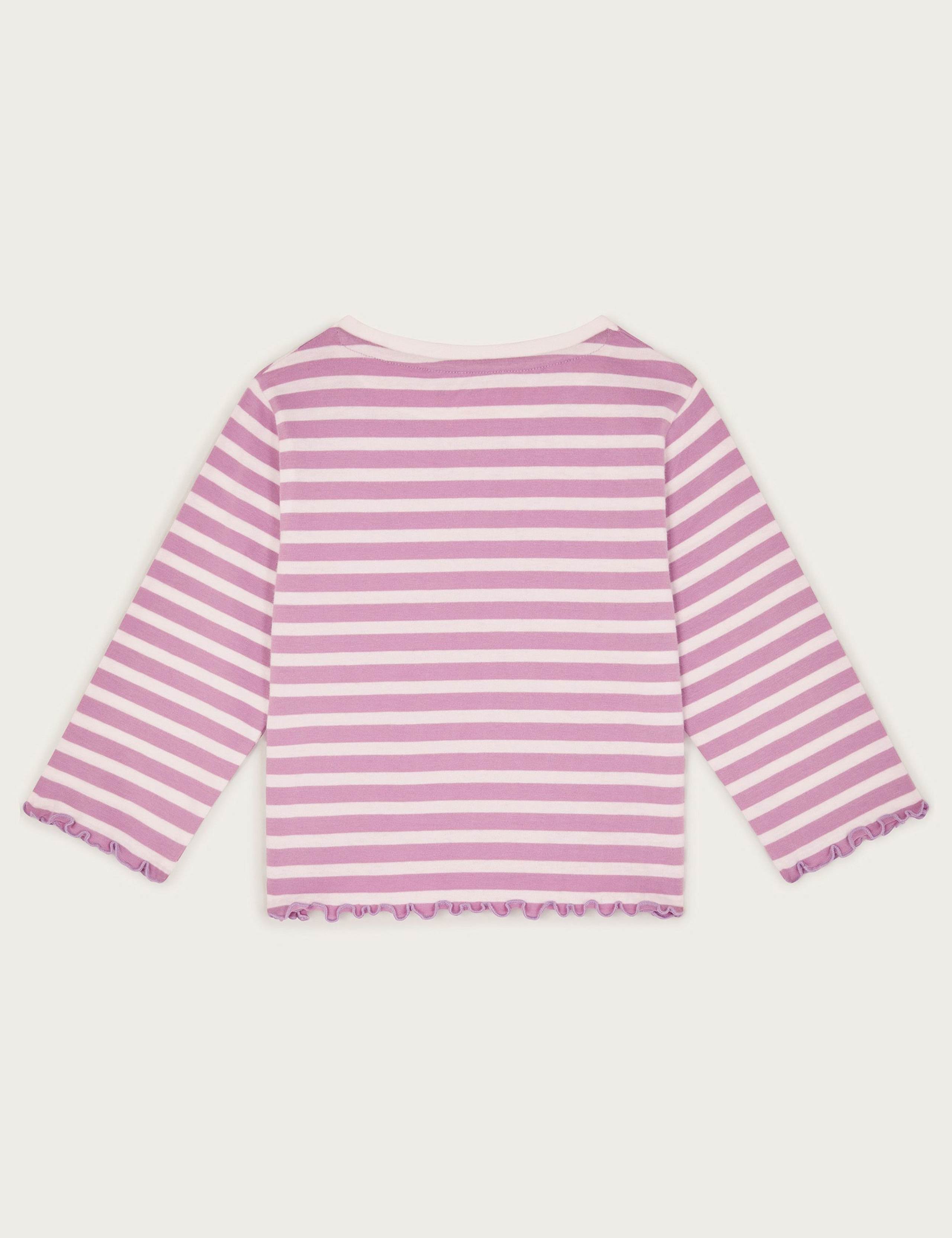 Pure Cotton Striped Tulip Top (3-13 Yrs) 3 of 3