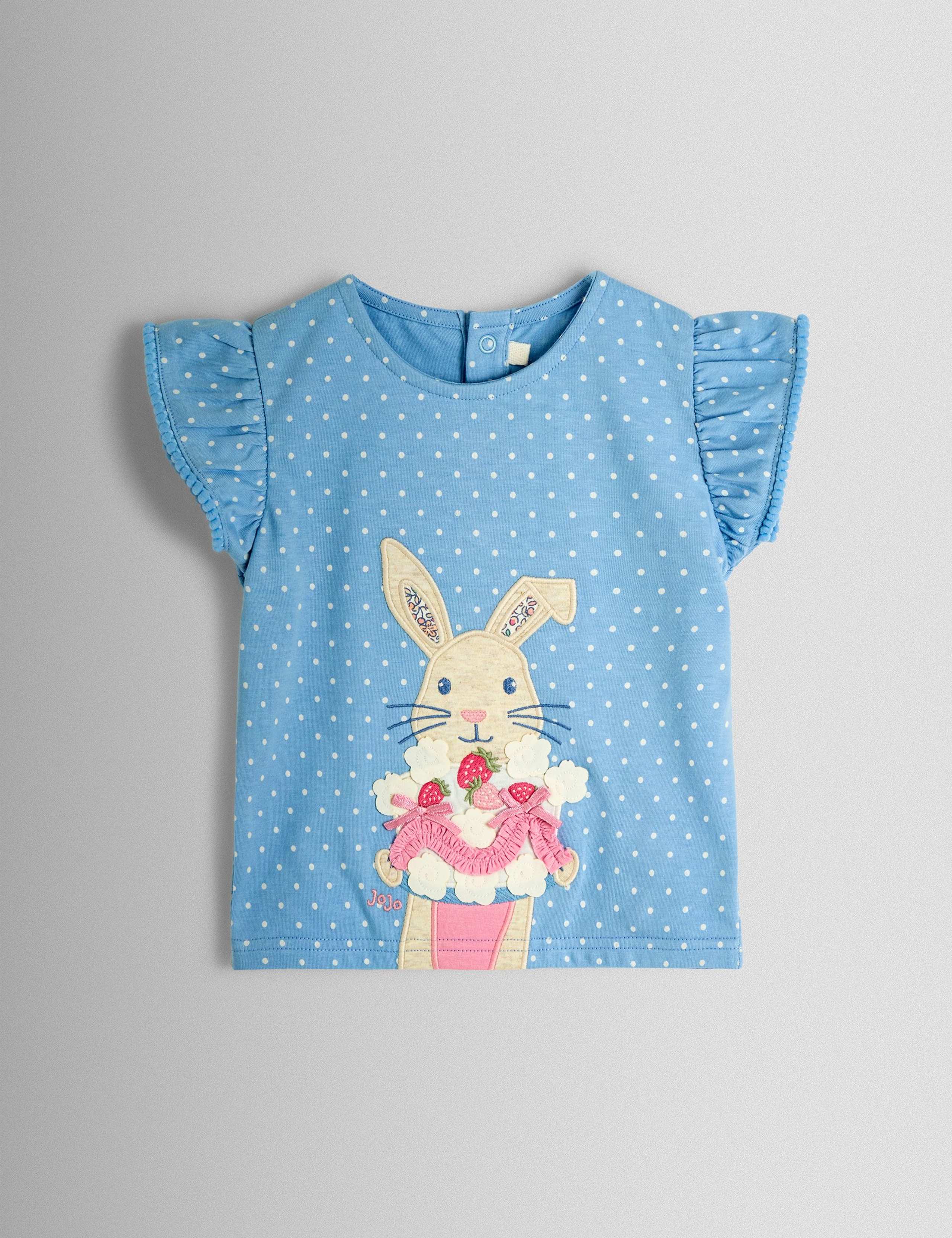 Pure Cotton Bunny T-Shirt (6 Months-7 Years) 1 of 3