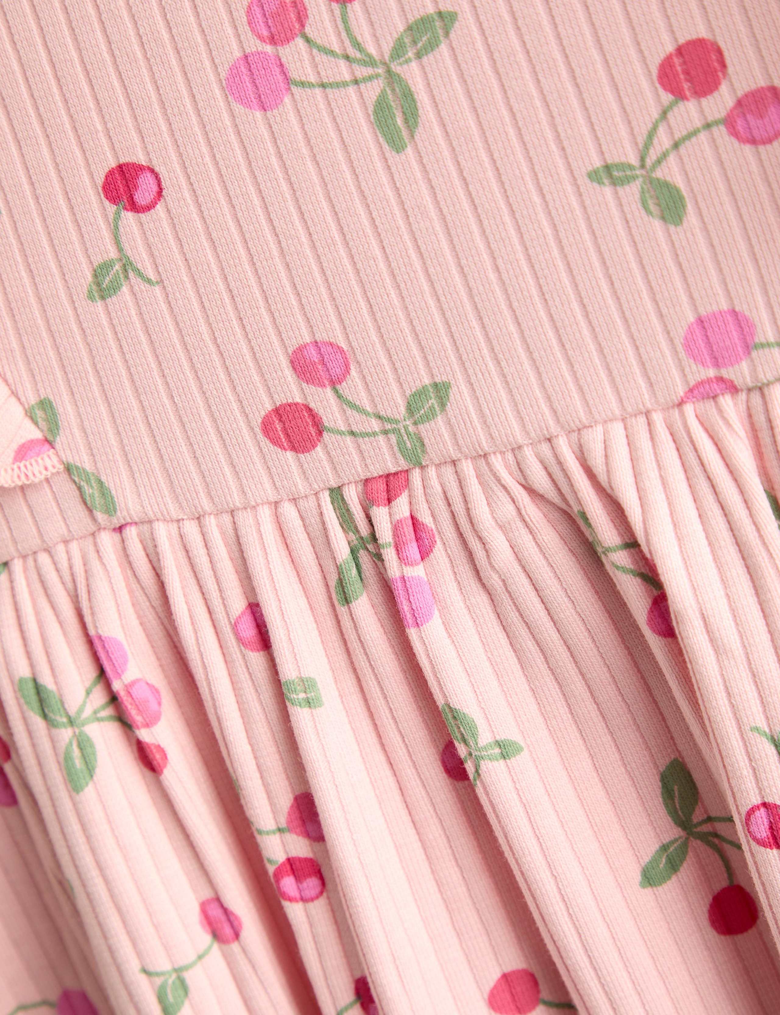 Pure Cotton Cherry Print Dress (6 Months-7 Years) 3 of 4