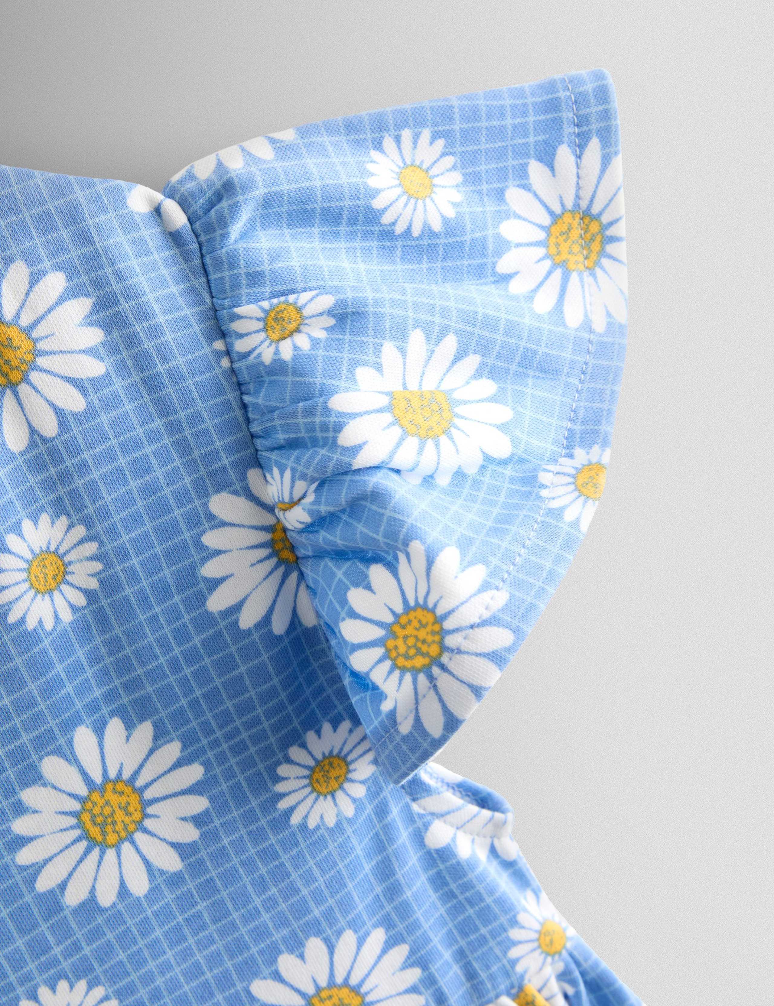 Pure Cotton Floral Dress (6 Mths-7 Yrs) 2 of 4