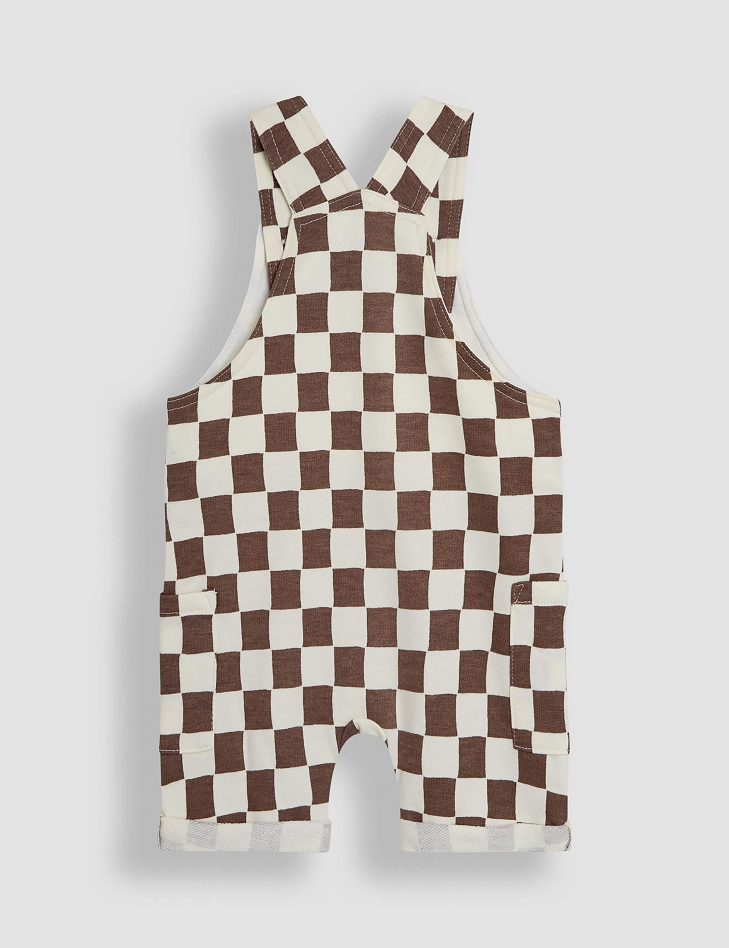 2 Piece Pure Cotton Dungaree Outfit (0-24 Mths) 3 of 6