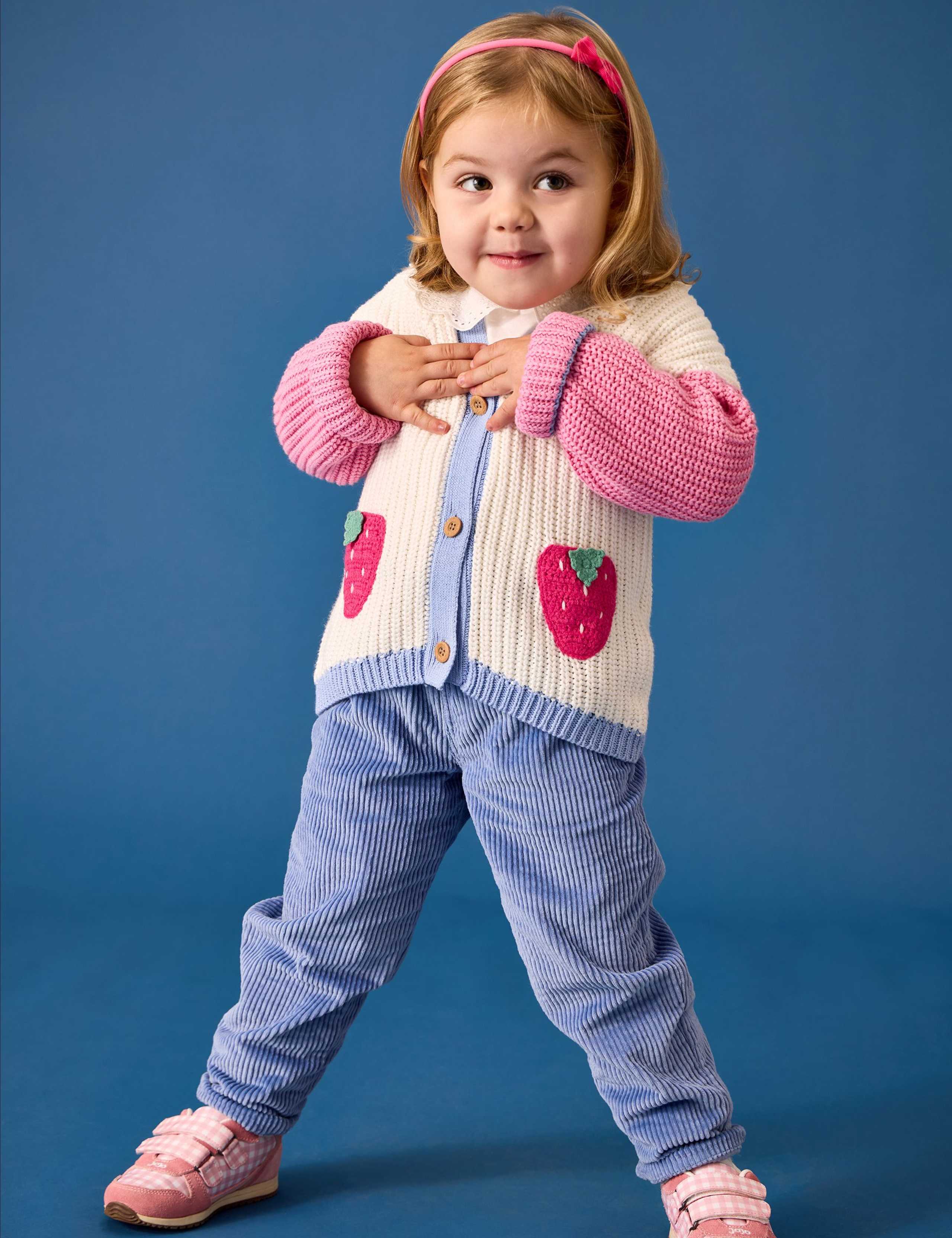 Pure Cotton Strawberry Cardigan (6 Months-7 Years) 2 of 7