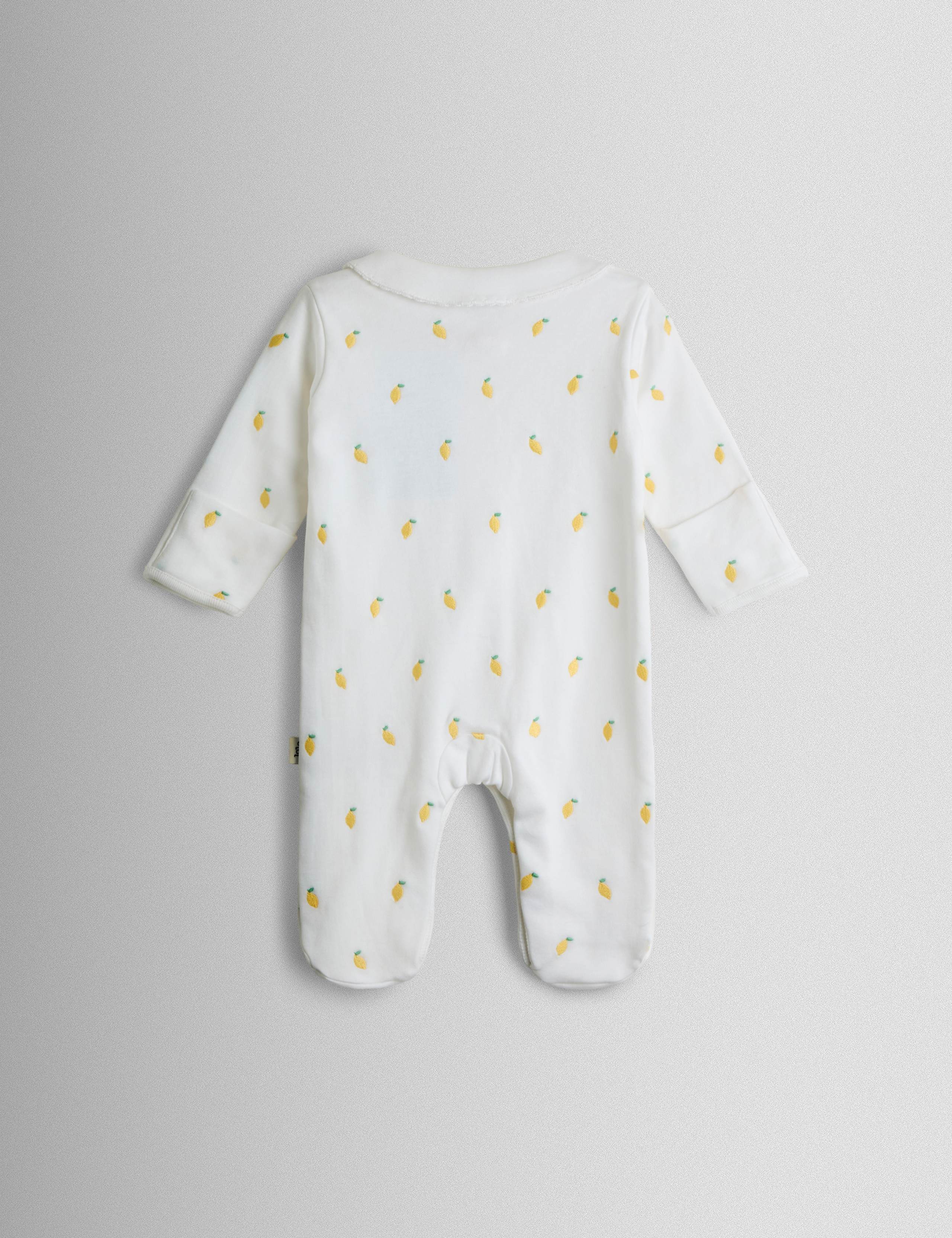 Pure Cotton Embroidered Sleepsuit (7lbs-12 Mths) 8 of 8