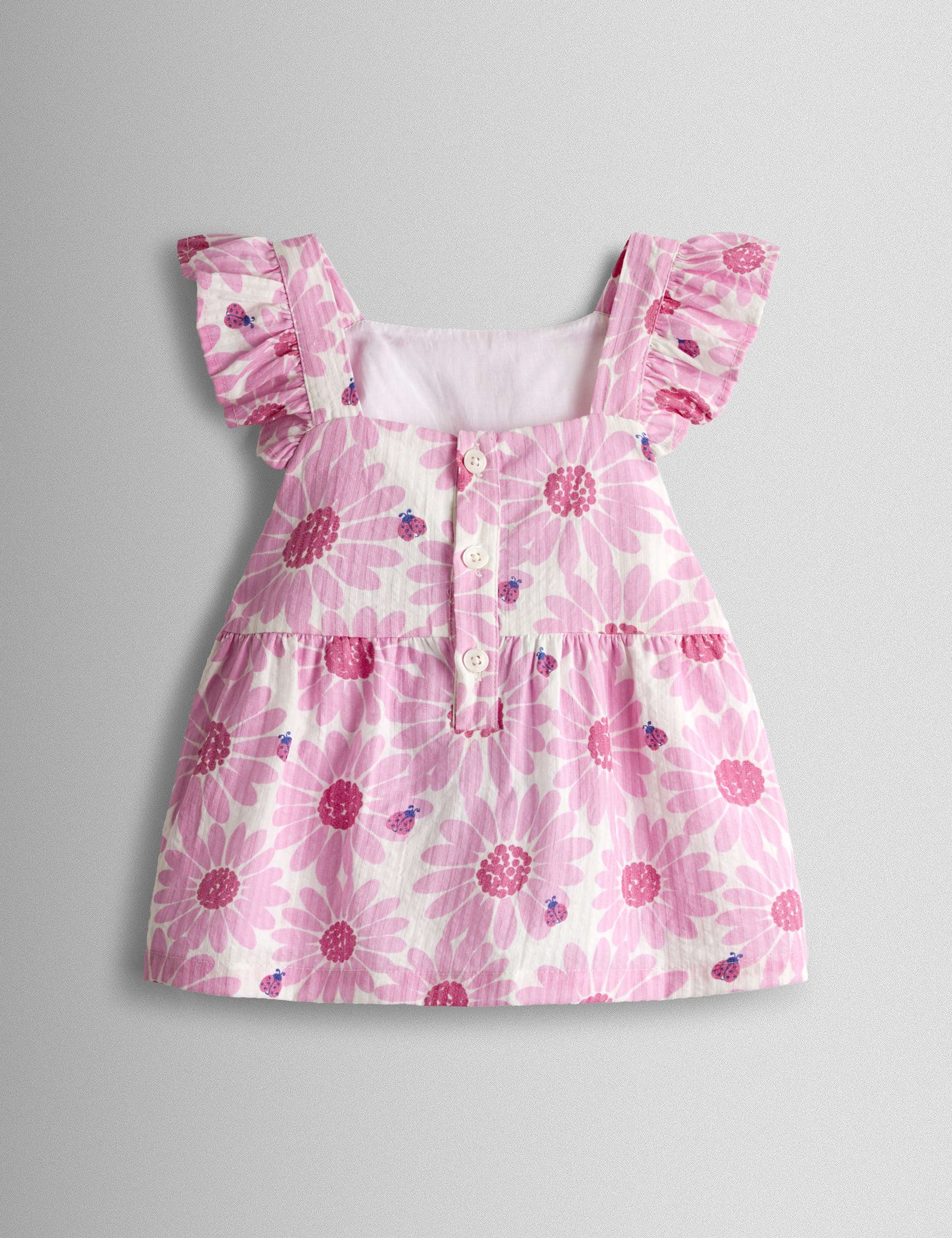 2 Piece Floral Frill Detail Top & Shorts Set (6 Mths-9 Yrs) 3 of 6