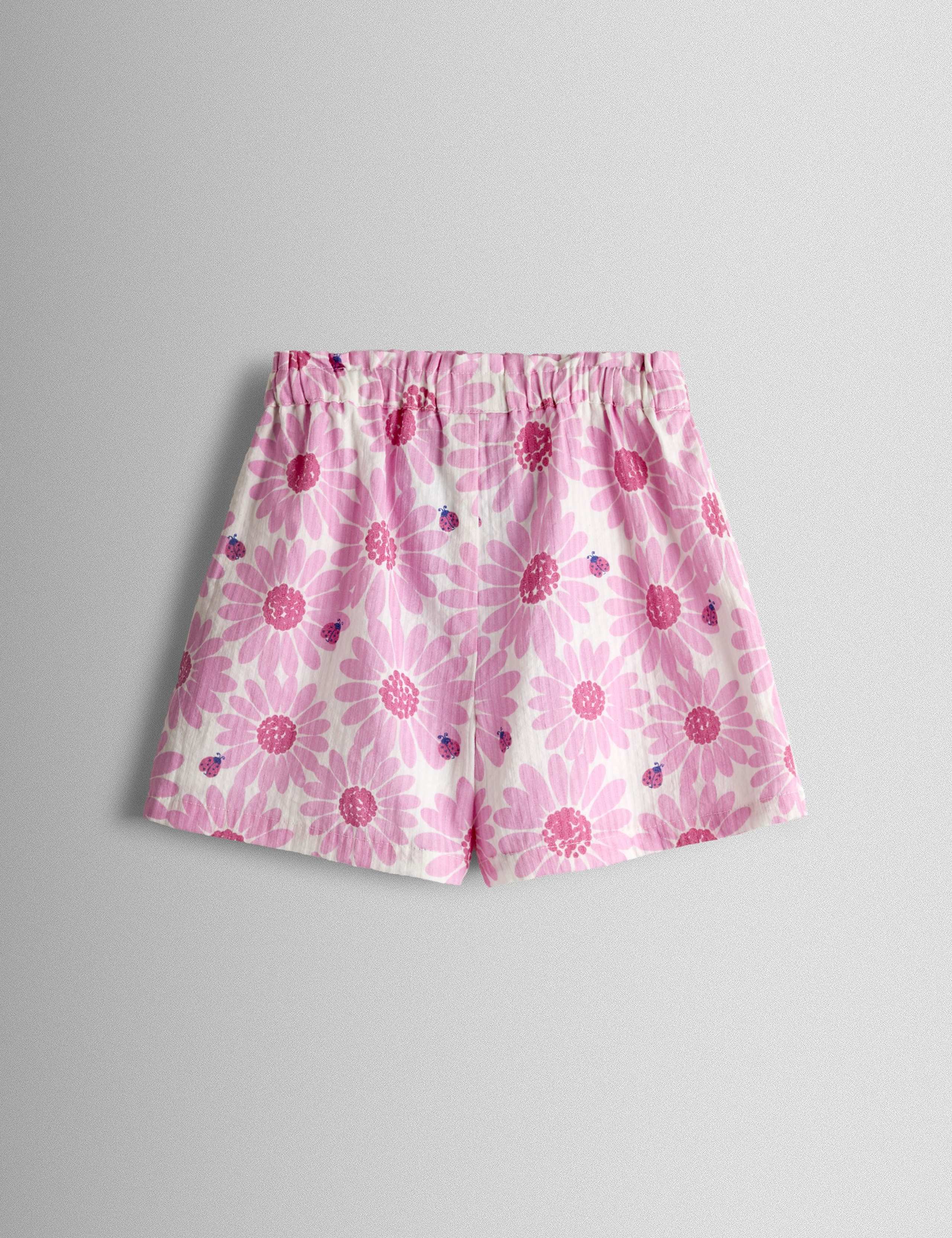 2 Piece Floral Frill Detail Top & Shorts Set (6 Mths-9 Yrs) 4 of 6