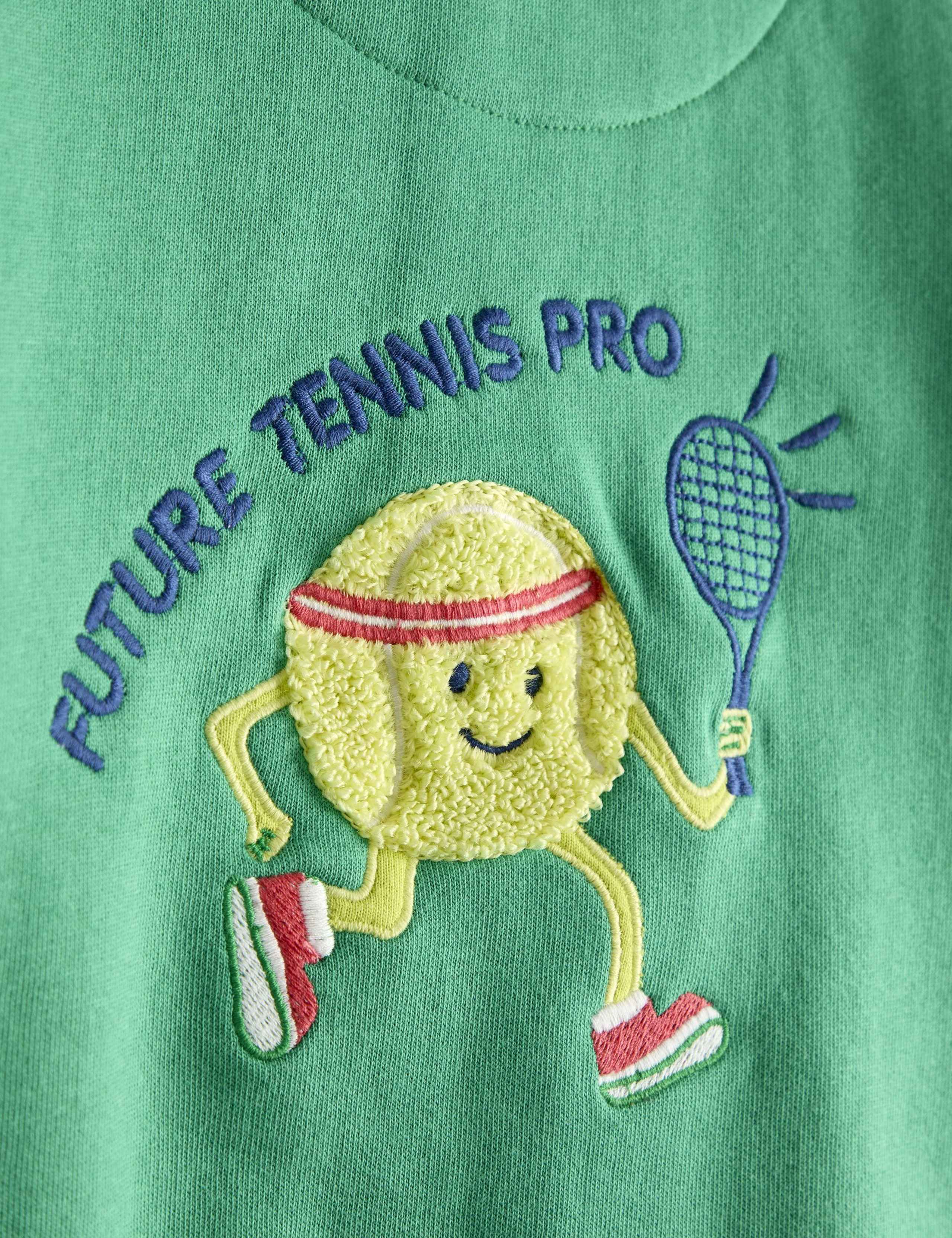 Tennis Appliqué Half Zip Sweatshirt (1-9 Yrs) 2 of 4