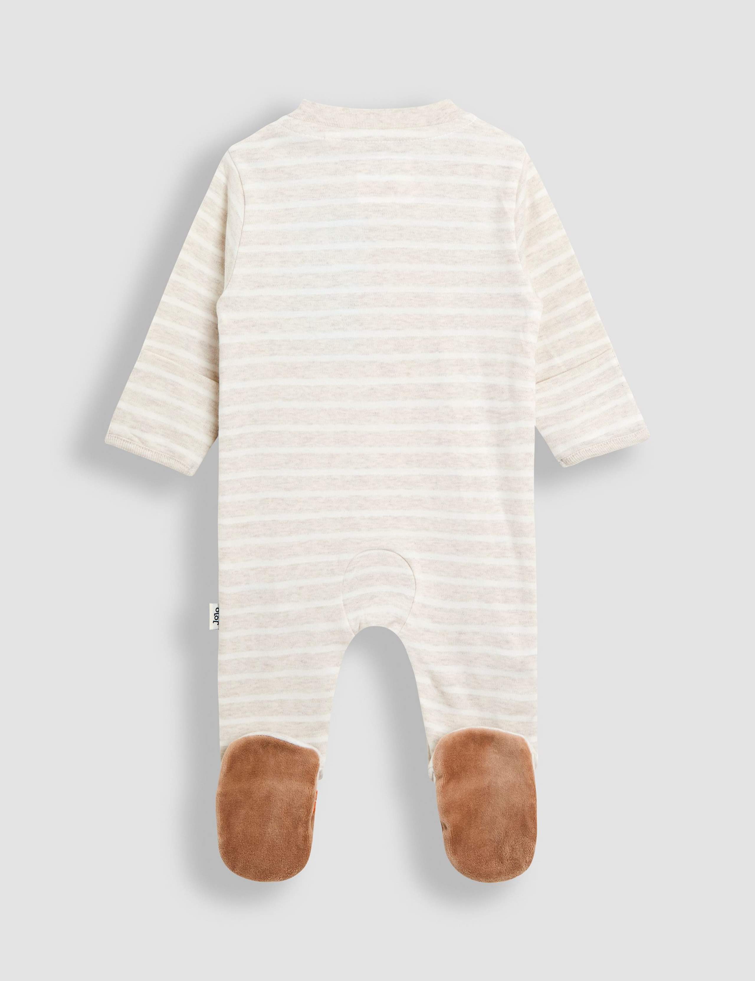 Pure Cotton Highland Cow Zip Sleepsuit (7lbs-18 Mths) 2 of 3