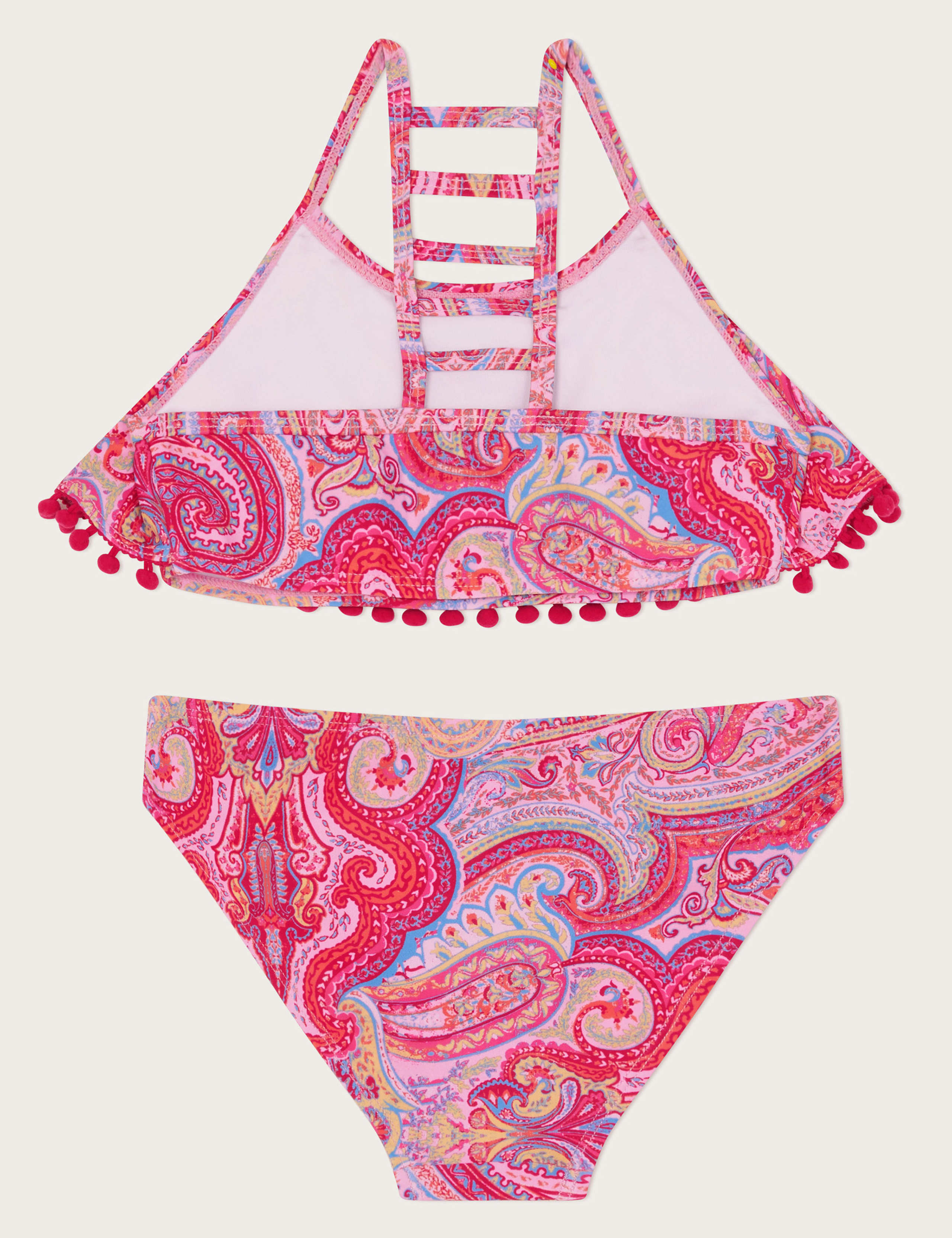 Paisley Frill Halterneck Bikini (3-15 Yrs) 3 of 3