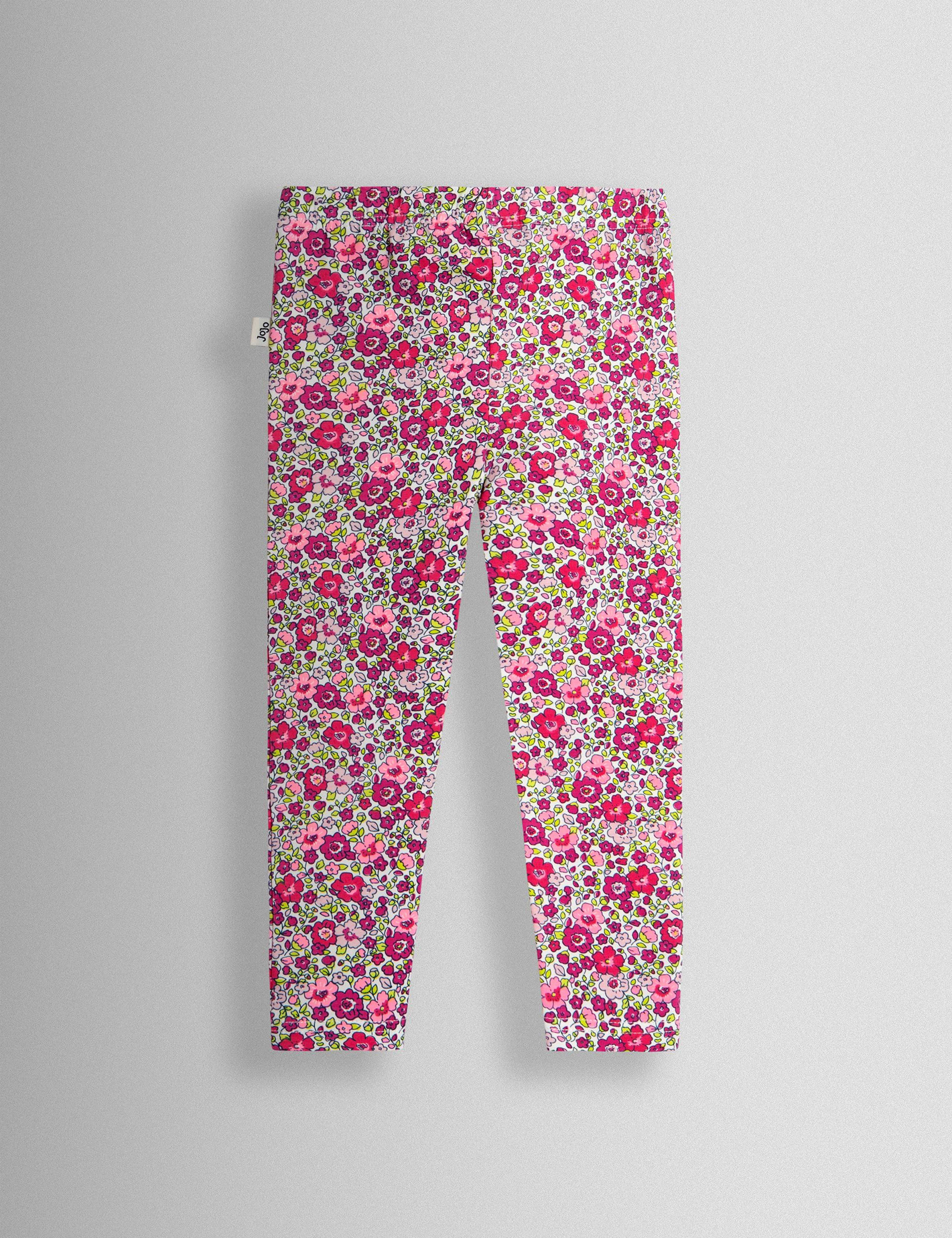 2 Pack Cotton Rich Floral Leggings (6 Mths - 7 Yrs) 4 of 7