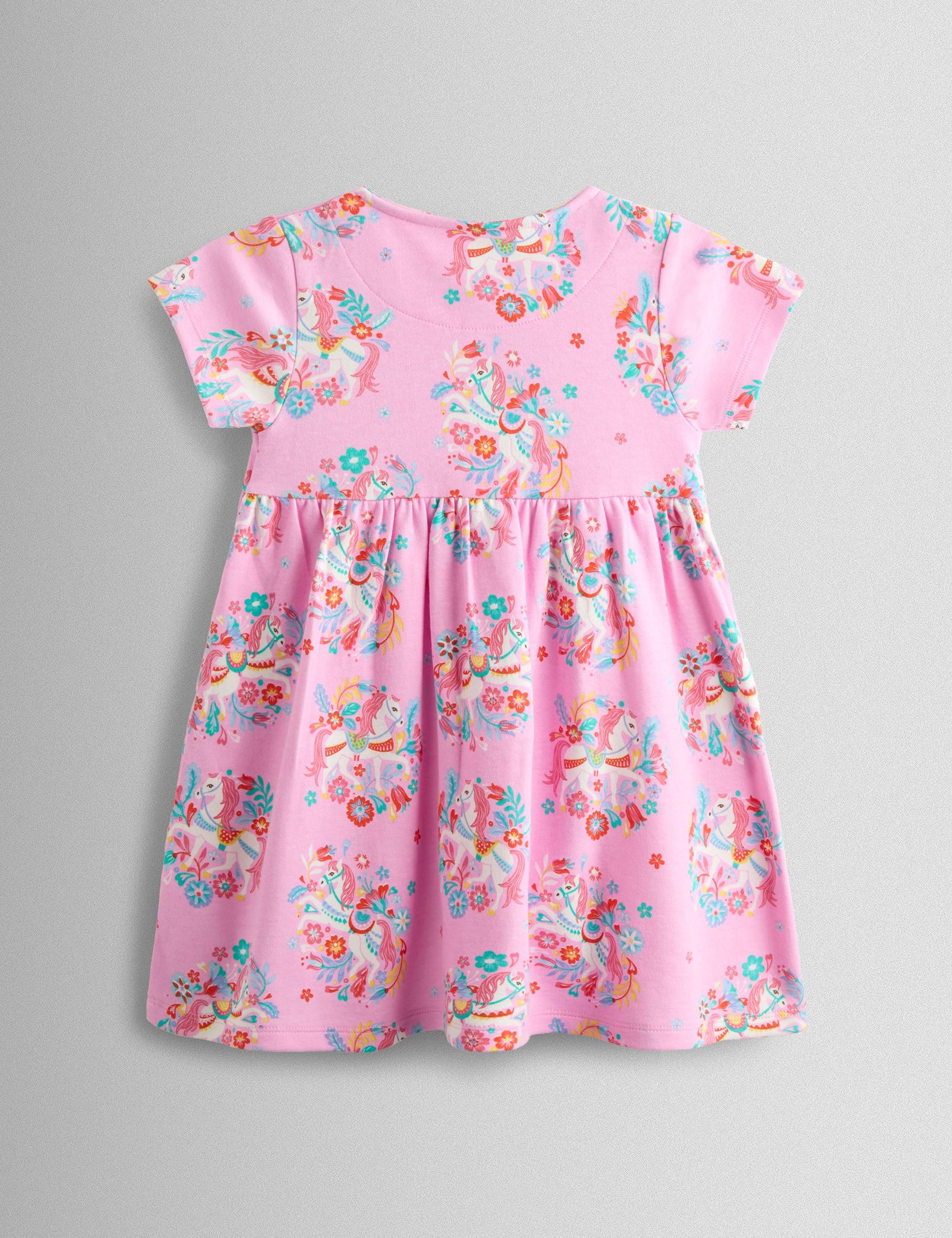 Pure Cotton Unicon Pet In Pocket Dress (6 Mths - 7 Yrs) 3 of 3