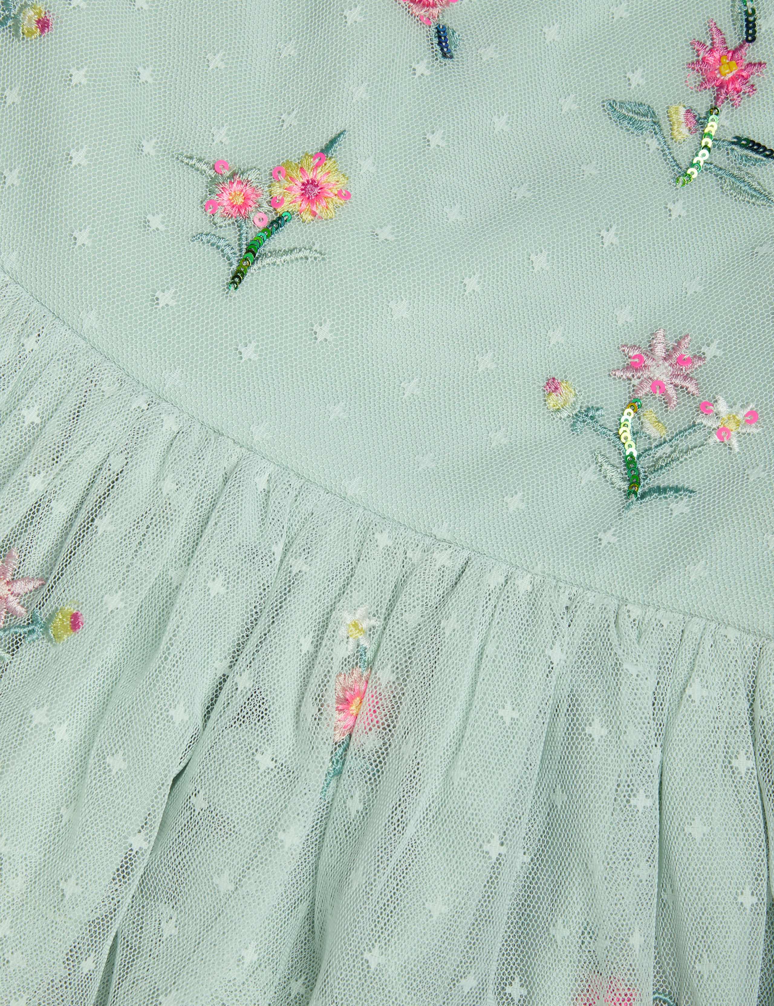 Embroidered Lace Dress (3-15 Yrs) 2 of 4