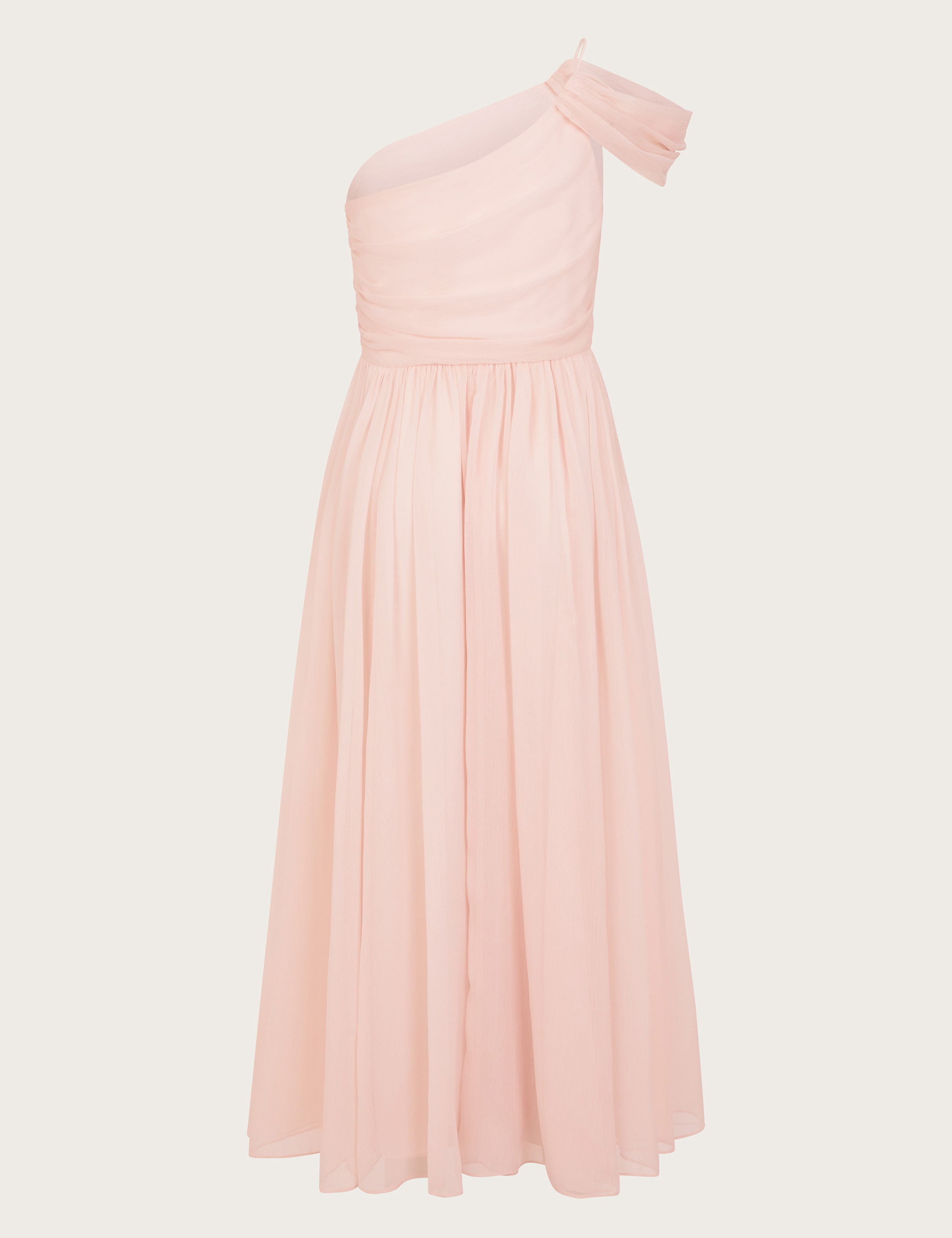 Chiffon One Shoulder Prom Dress (8-15 Yrs) 3 of 3