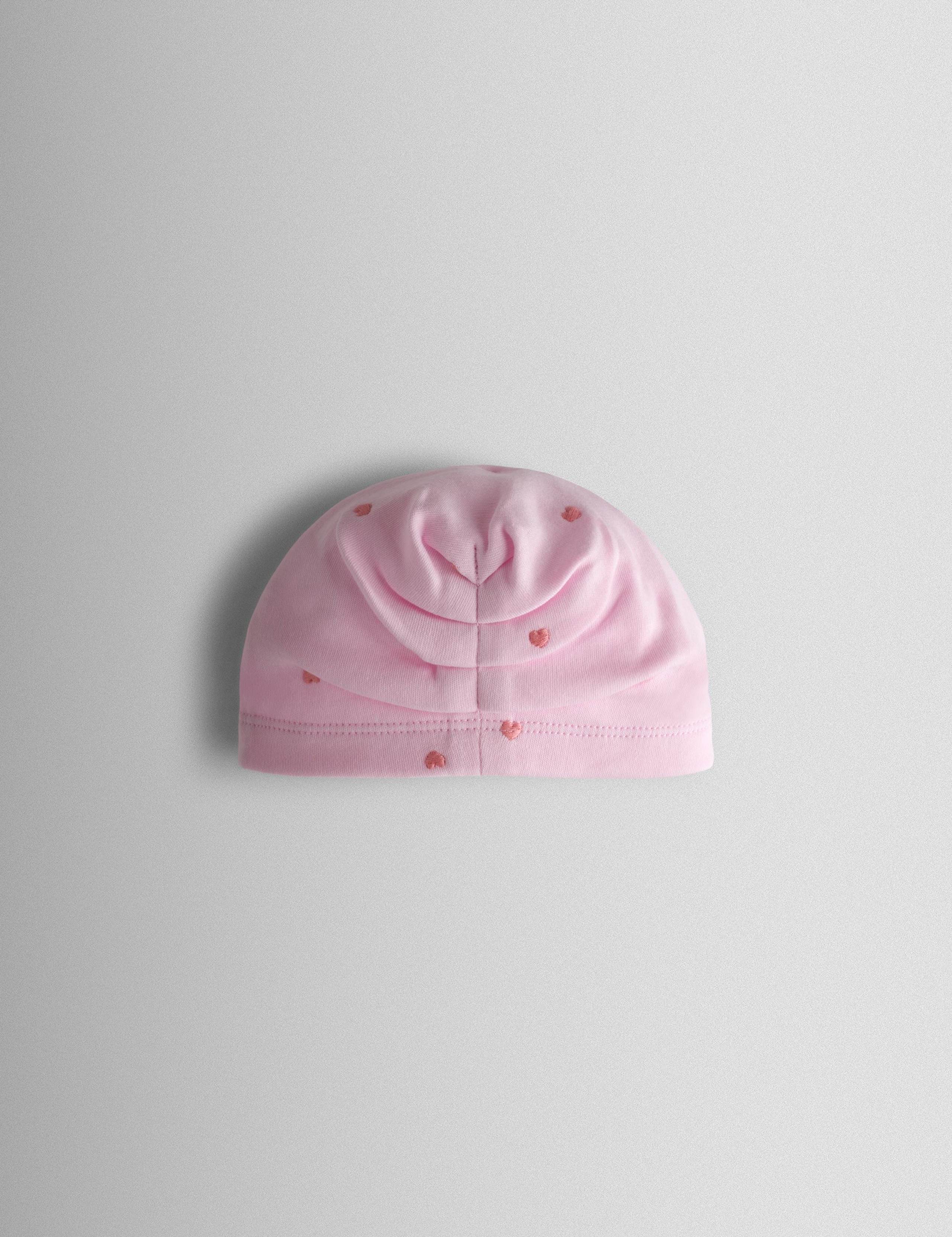 2 Piece Pure Cotton Embroidered Sleepsuit with Hat (7lbs-18 Mths) 5 of 8