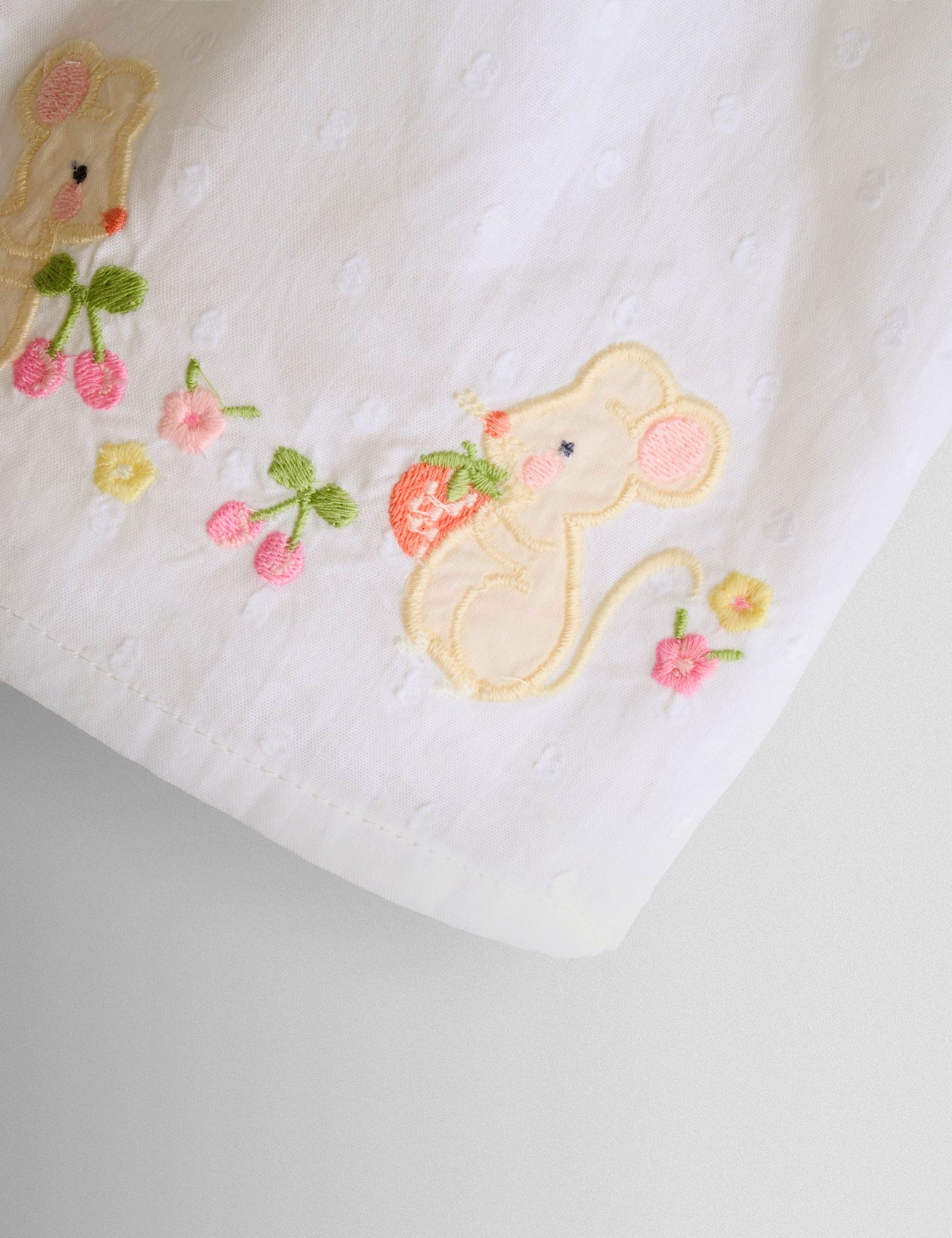 2 Piece Pure Cotton Dress Outfit (0-24 Mths) 6 of 7