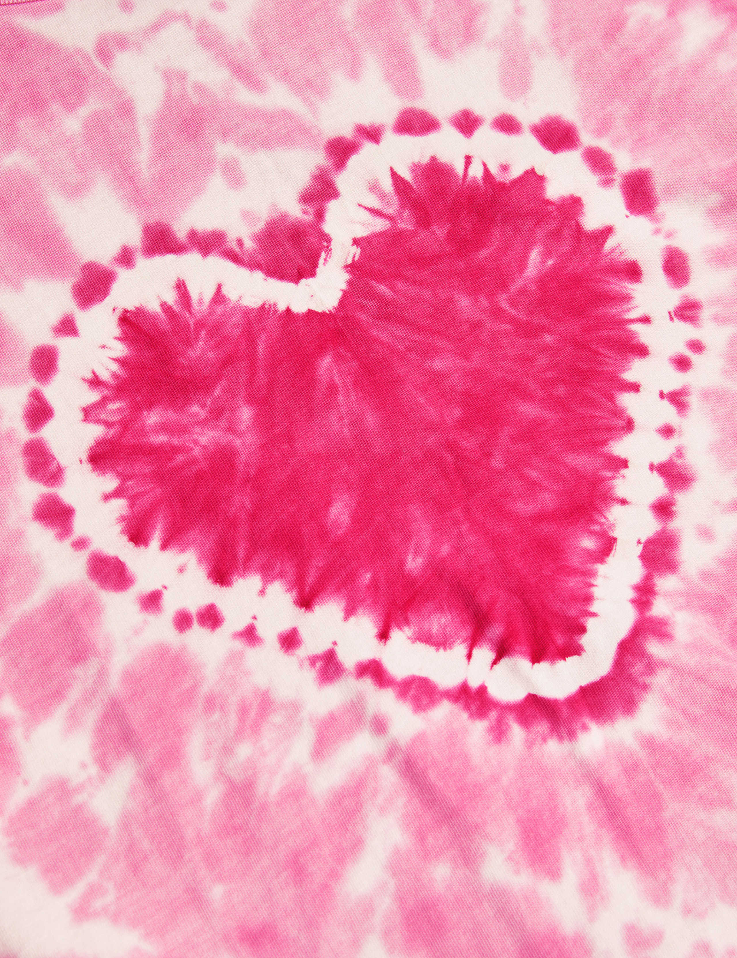 Pure Cotton Heart Tie Dye T-Shirt (7-15 Yrs) 3 of 3