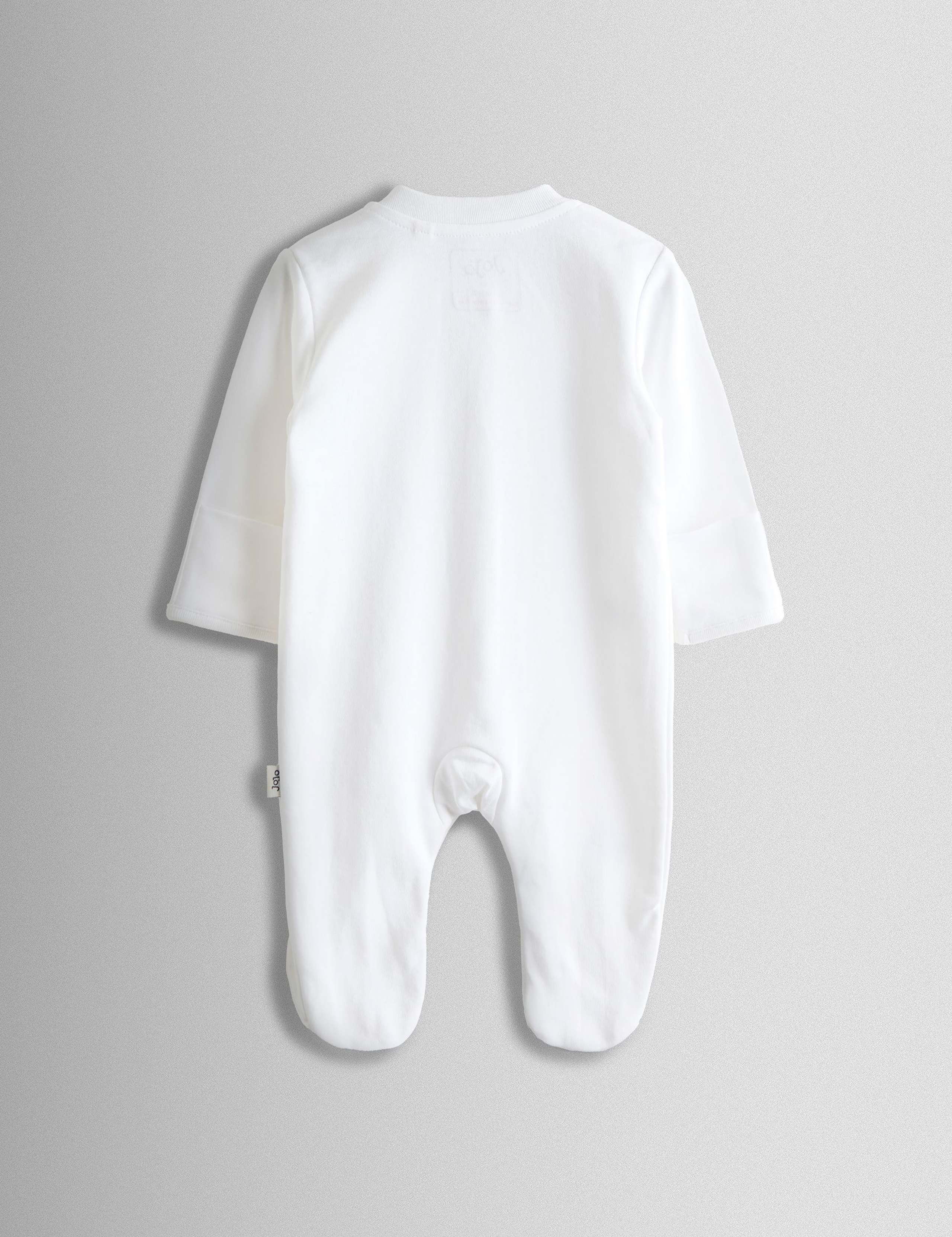 Pure Cotton Born in 26½lbs26 Elephant Sleepsuit (5lbs-6 Mths) 3 of 4