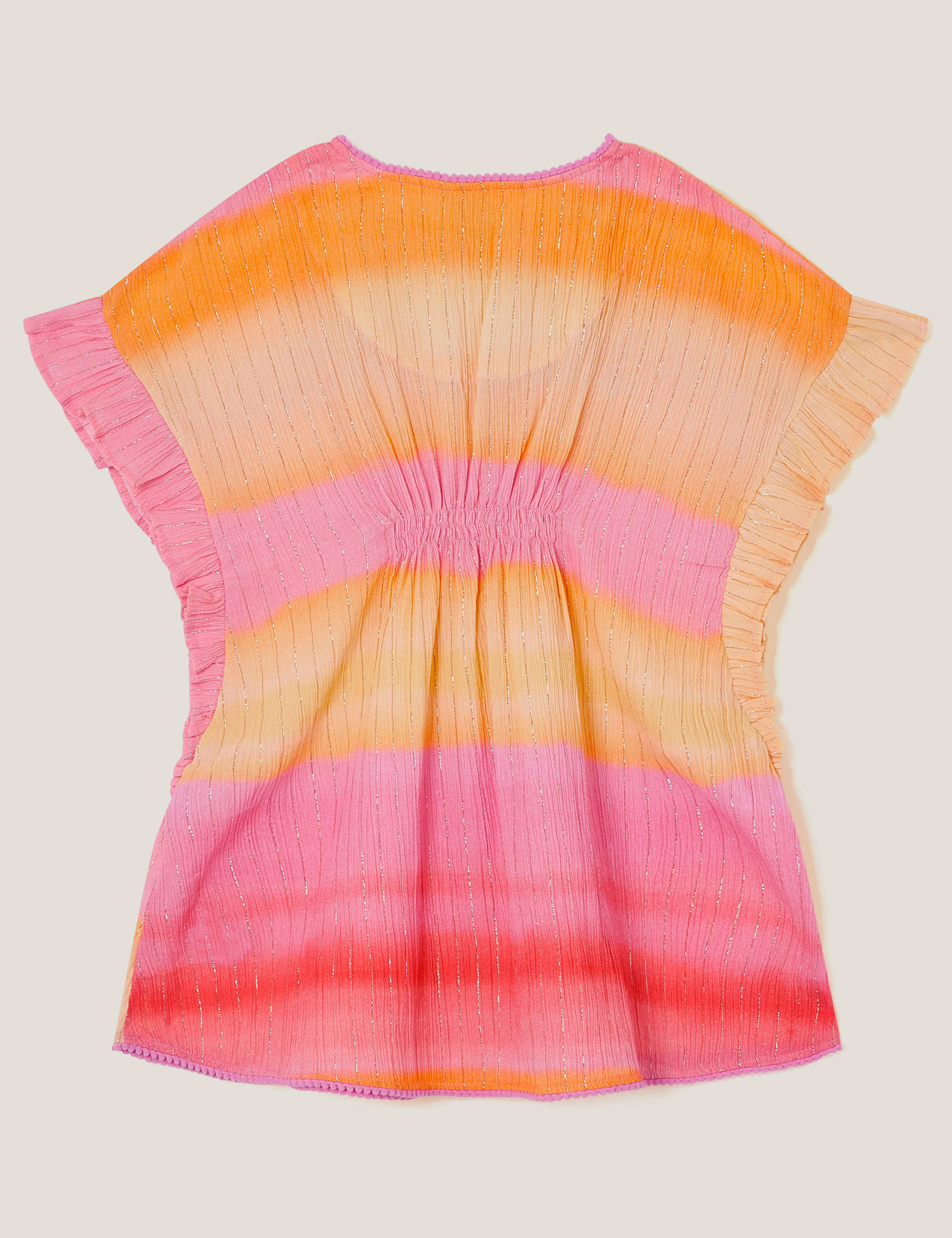 Pure Cotton Ombre Glitter Kaftan (3-15 Yrs) 2 of 3