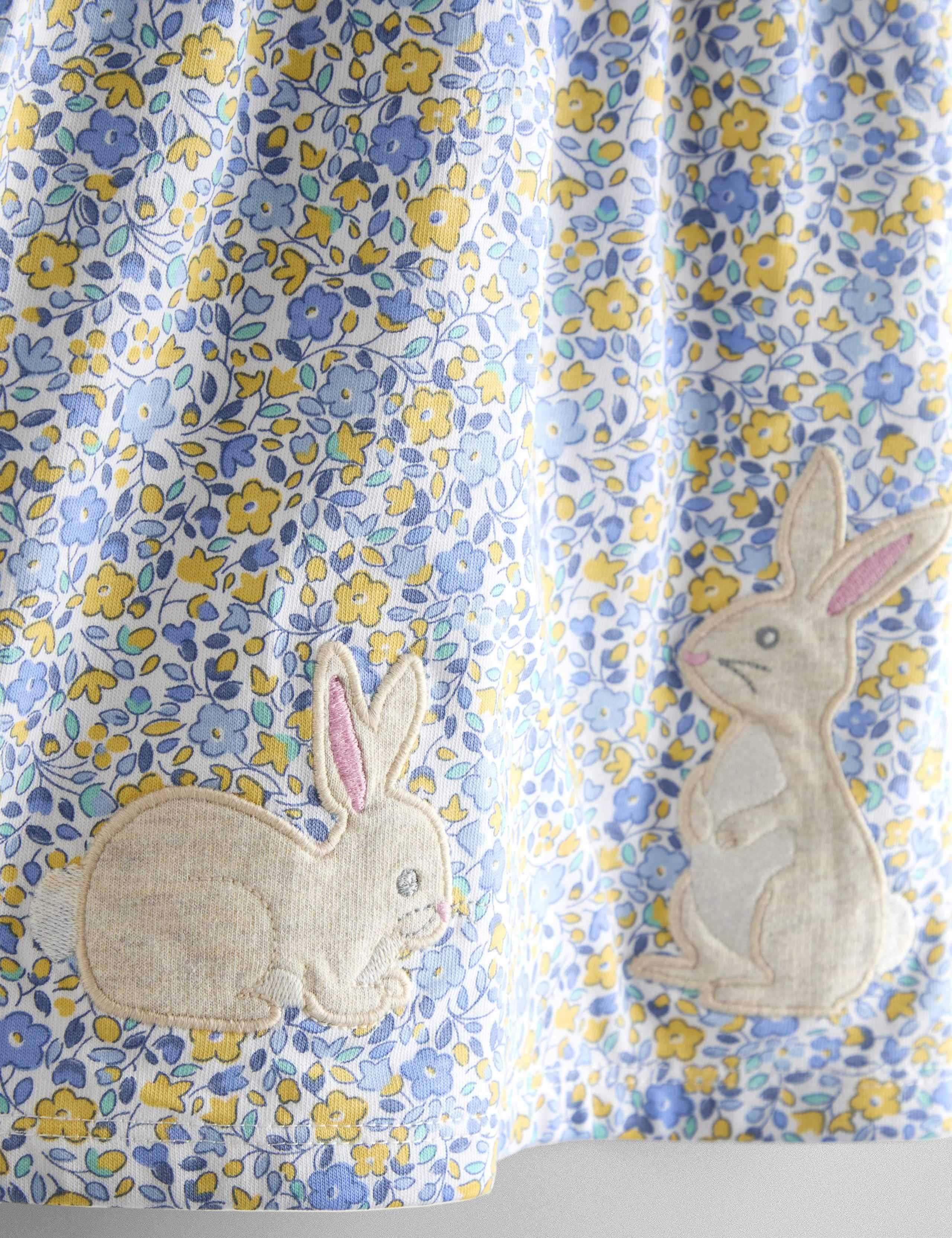 Cotton Rich Bunny Appliqué Legging Outfit (0-3 Yrs) 5 of 7