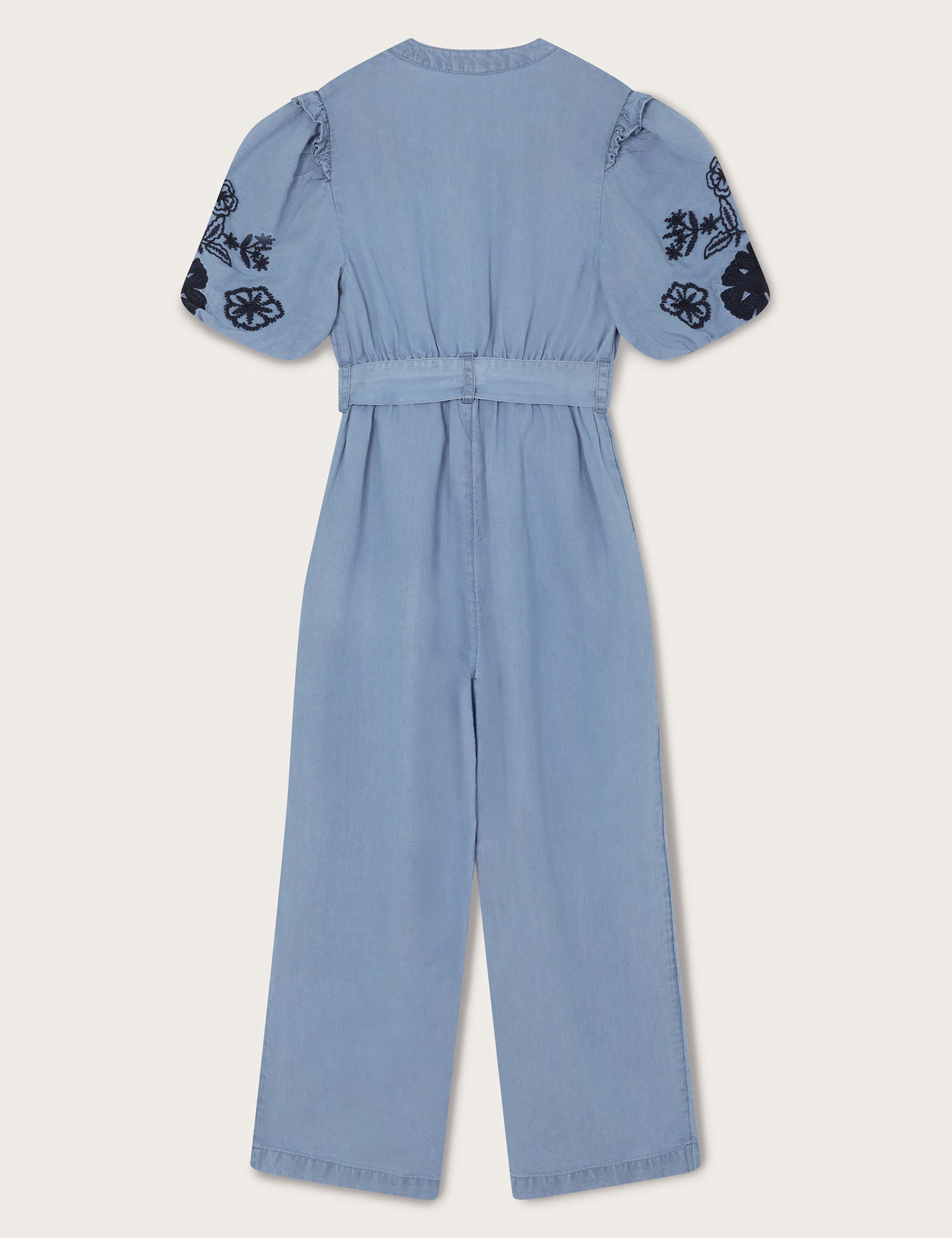 Floral Embroidered Jumpsuit (3-15 Yrs) 3 of 4