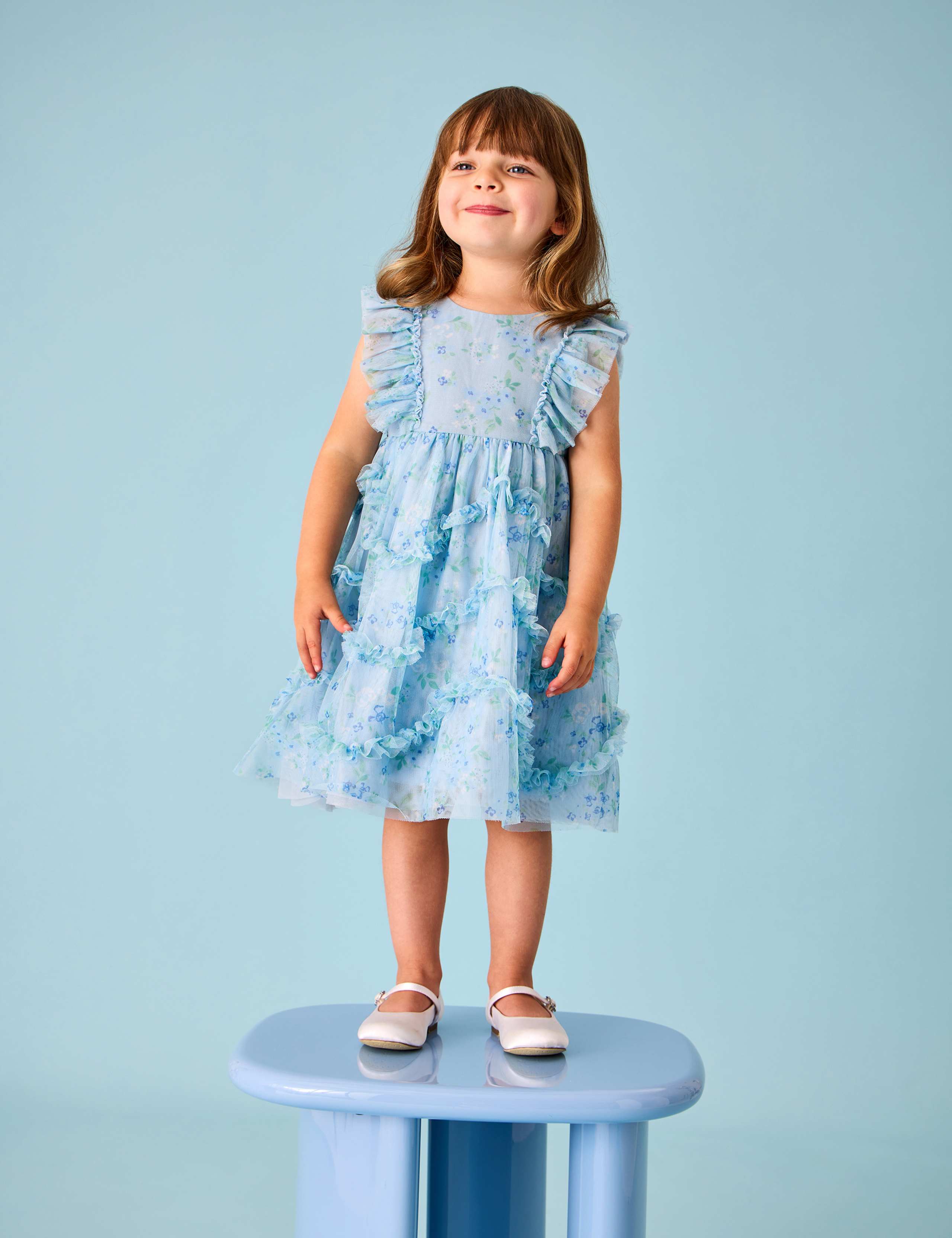 Floral Tulle Dress (6 Mths-9 Yrs) 1 of 4