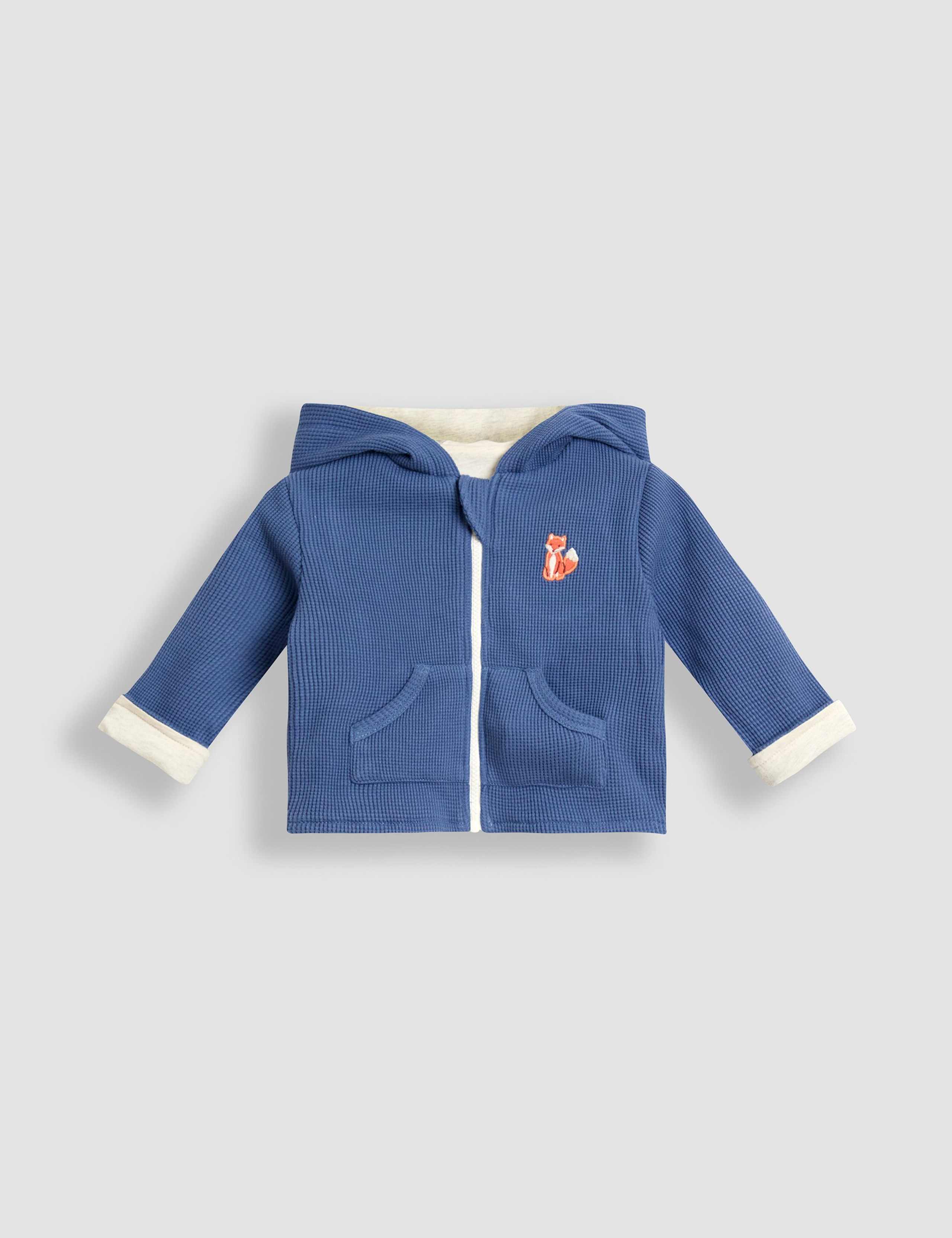 3 Piece Cotton Rich Fox Outfit (0-24 Months) 2 of 10