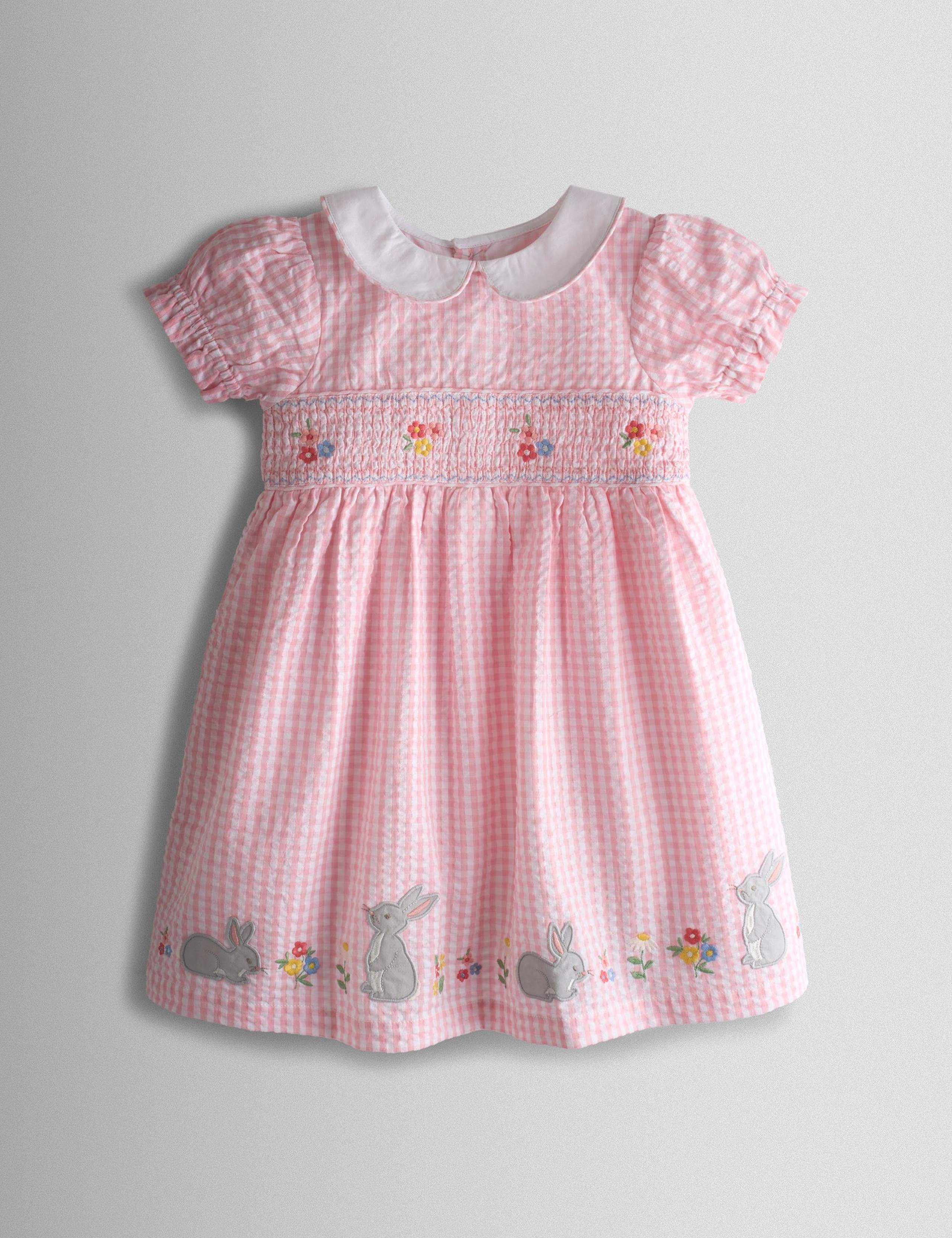 2pc Gingham Smocked Dress Set (0 Months-5 Years) 2 of 7