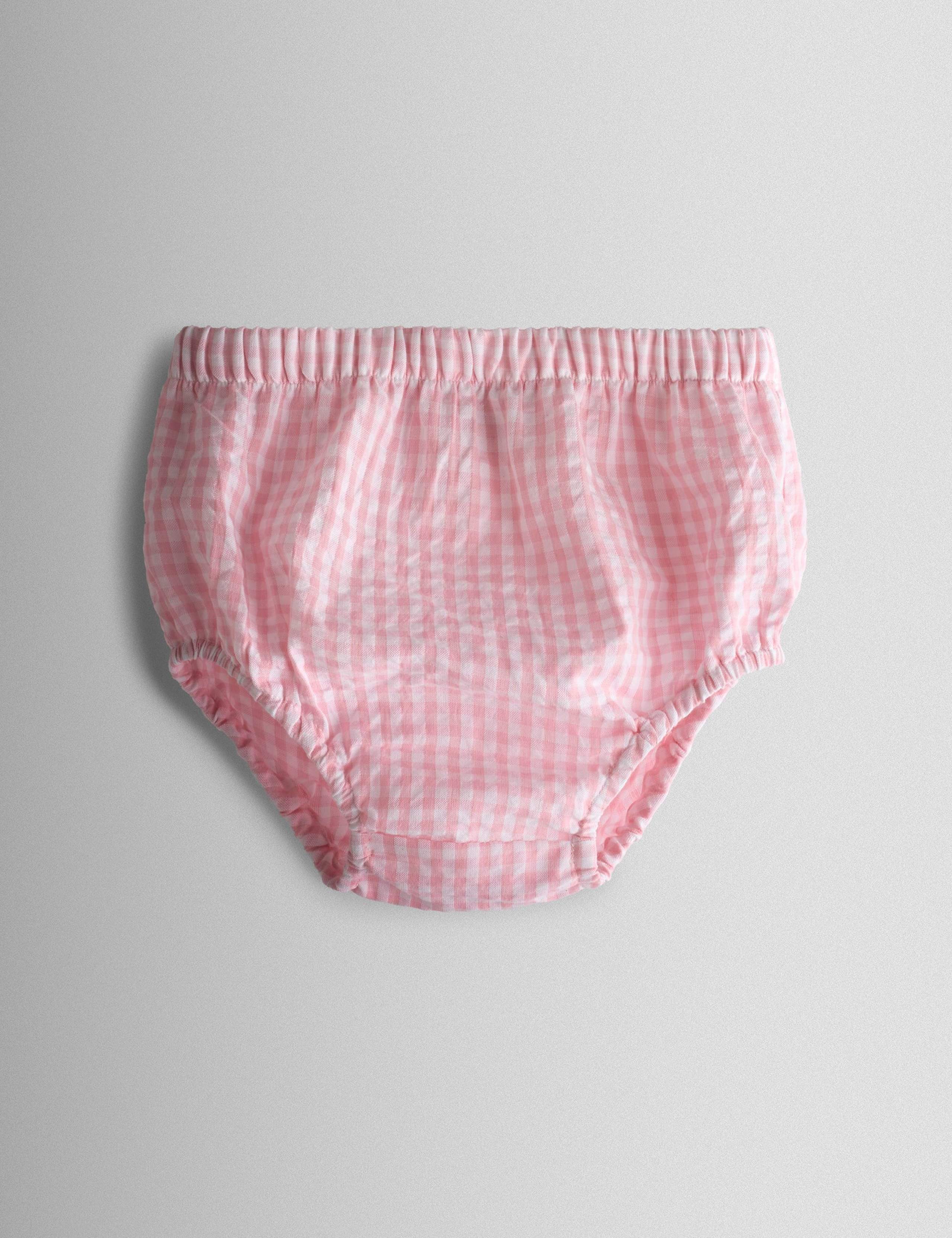 2pc Gingham Smocked Dress Set (0 Mths-5 Yrs) 6 of 7