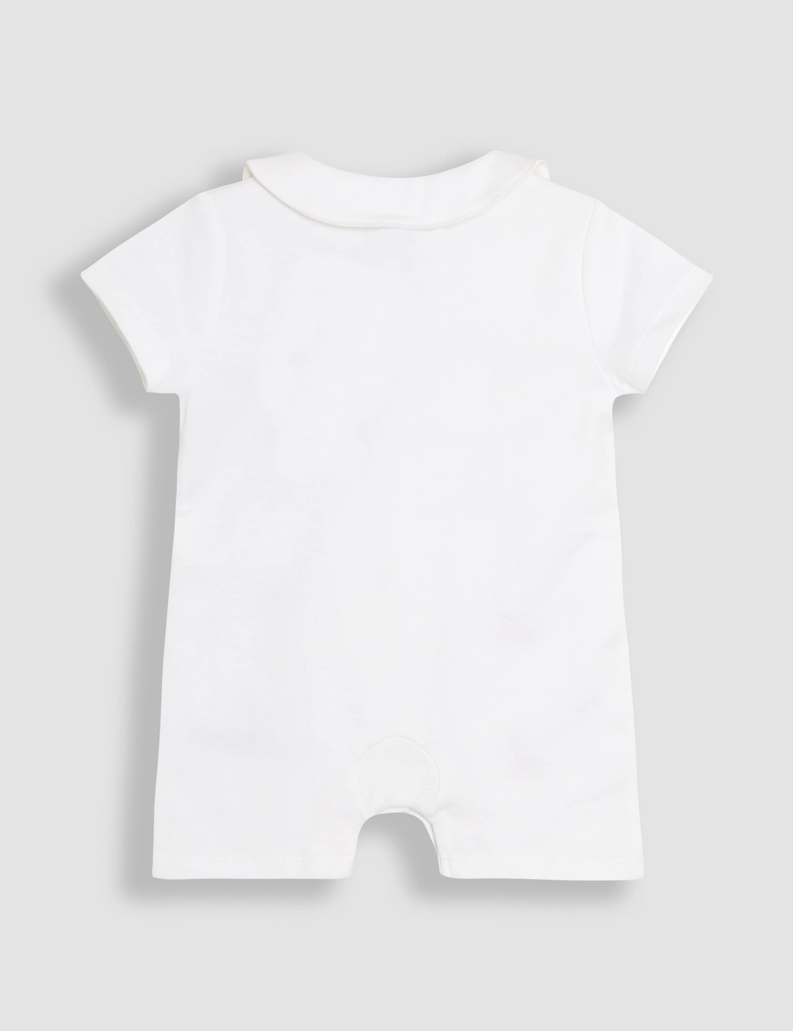 Pure Cotton Safari Sleepsuit (0-12 Mths) 3 of 3