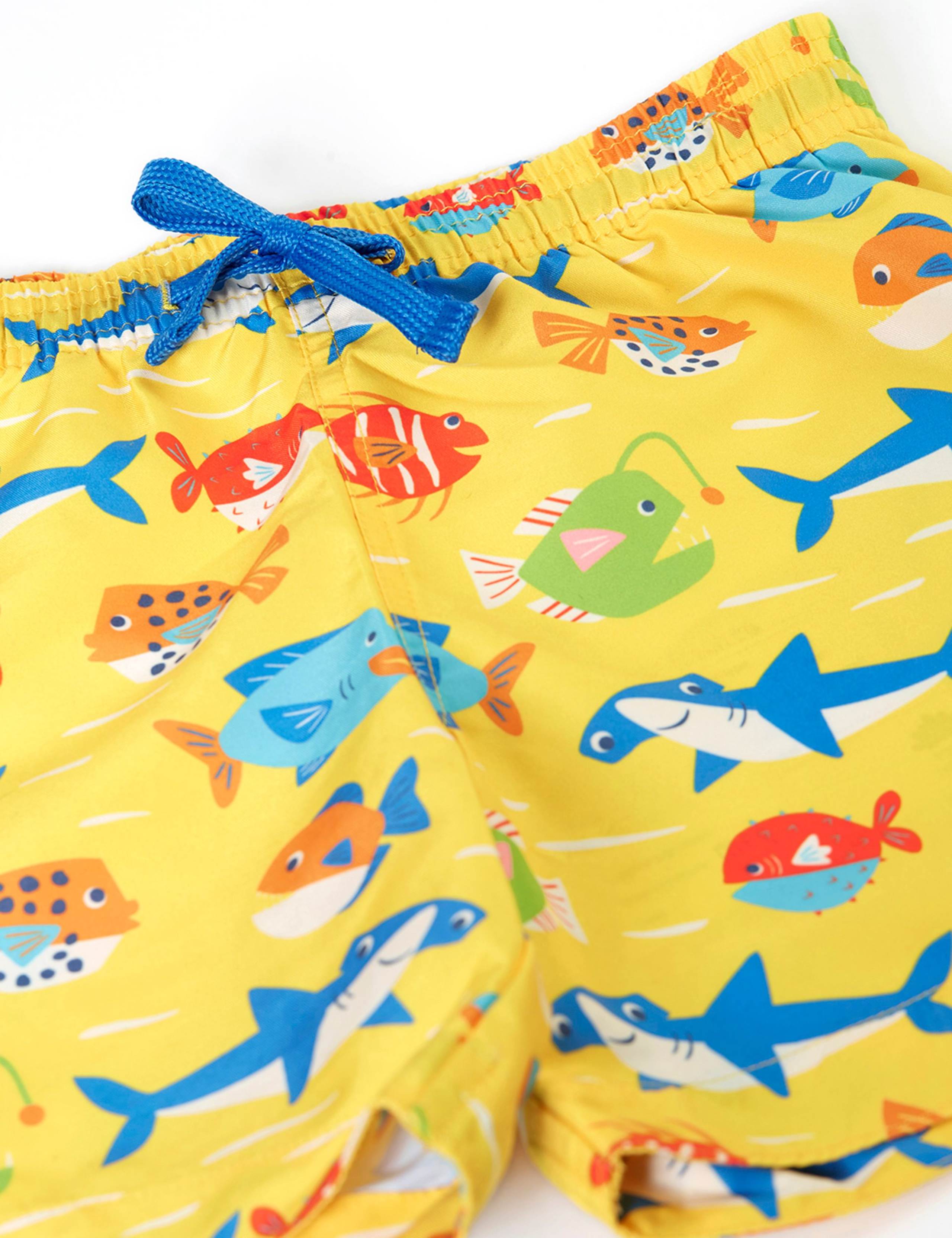 Fish Print Swim Shorts (1-10 Yrs) 3 of 4
