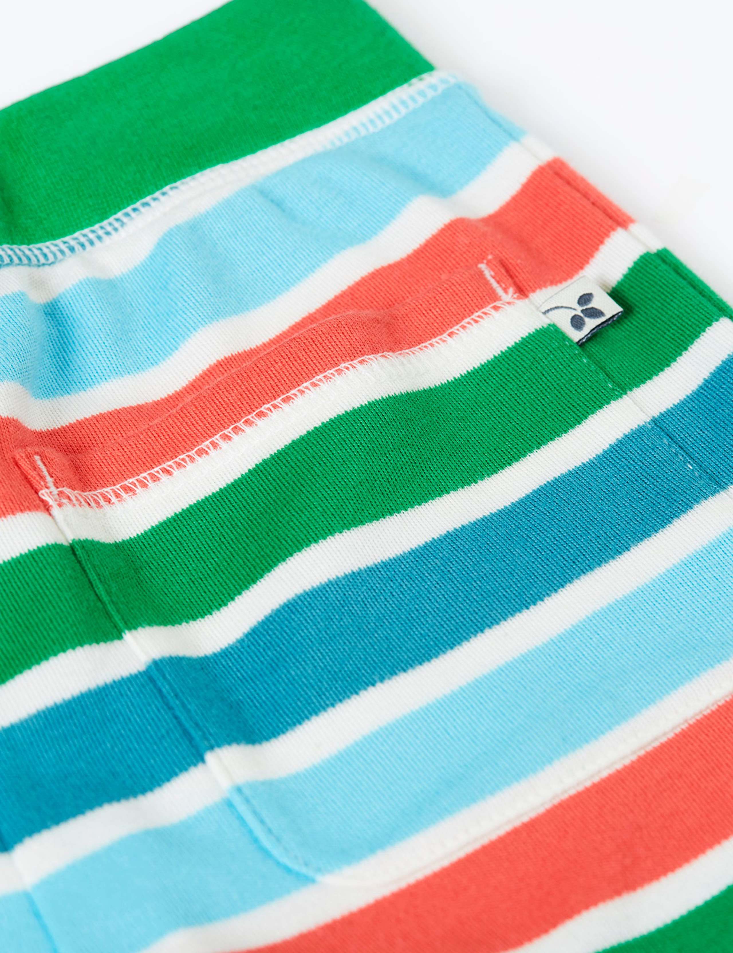 Pure Cotton Striped Shorts (1-12 Yrs) 5 of 5