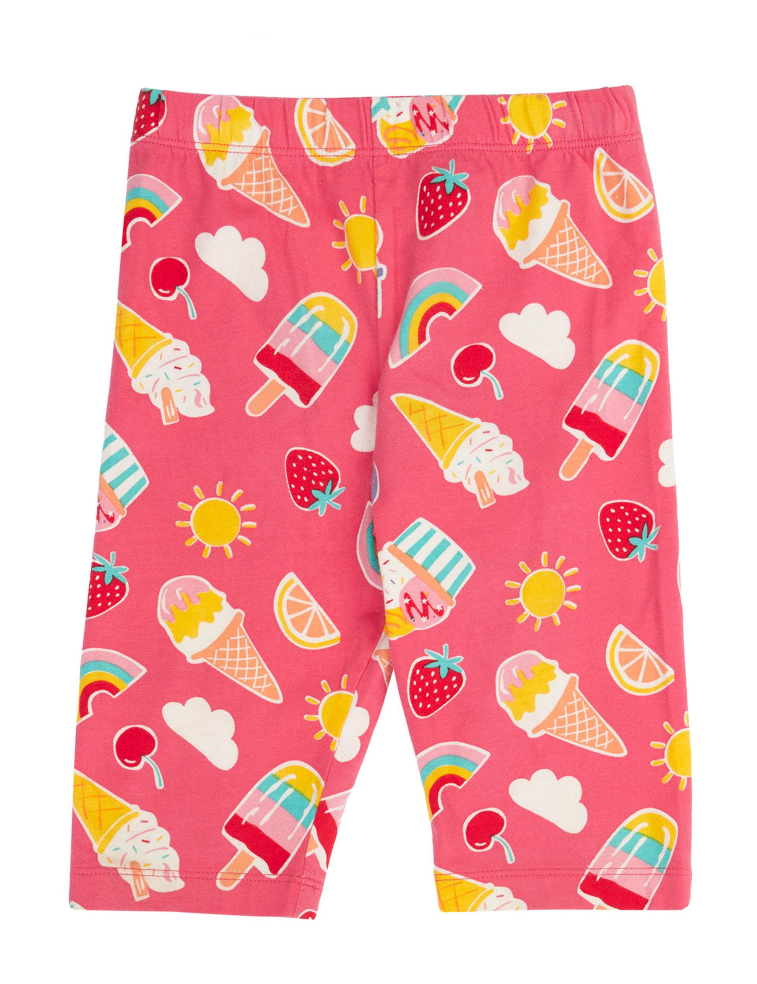 Cotton Rich Ice Cream Cycling Shorts (1-10 Yrs) 1 of 3