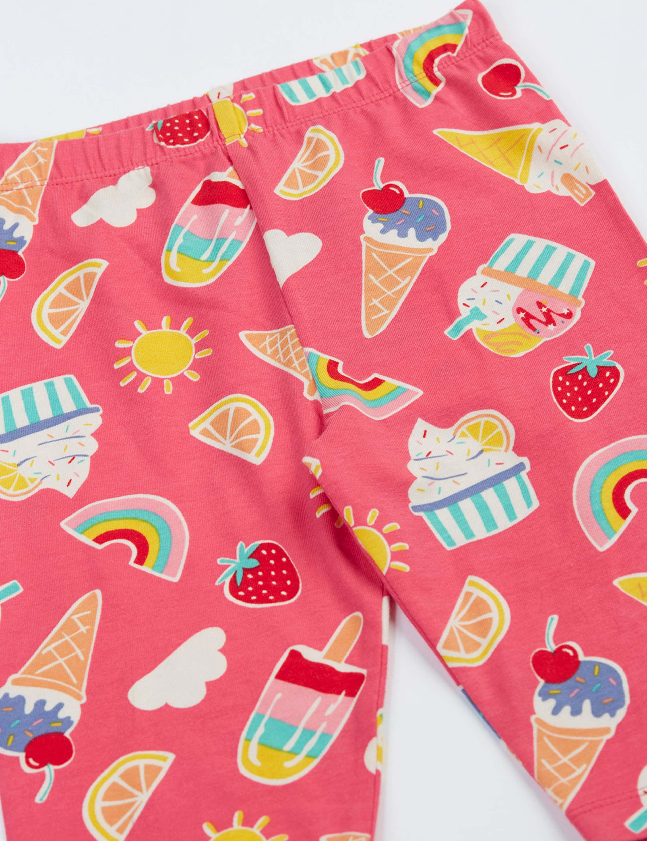 Cotton Rich Ice Cream Cycling Shorts (1-10 Yrs) 2 of 3