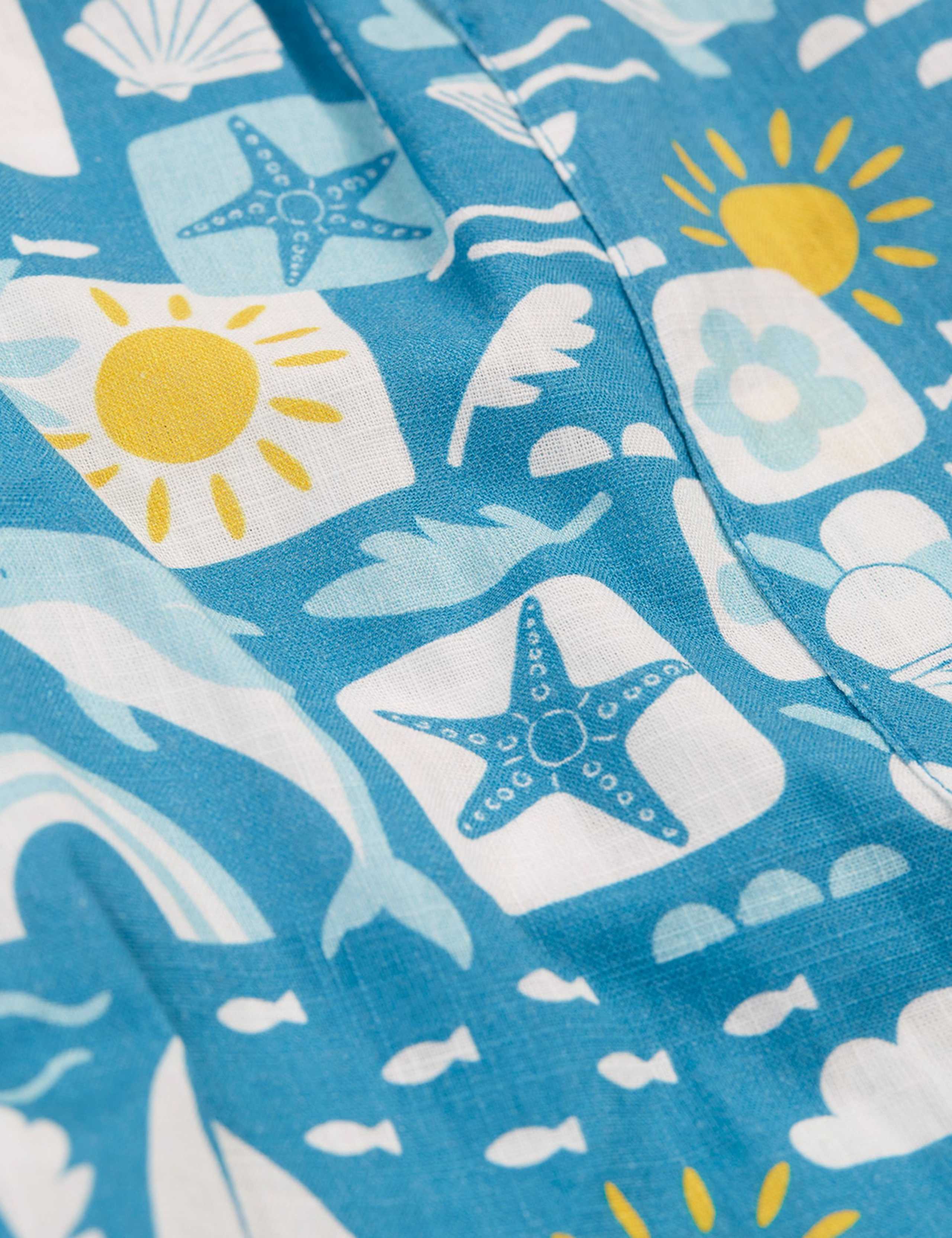 Pure Cotton Printed Shorts (2-10 Years) 4 of 4