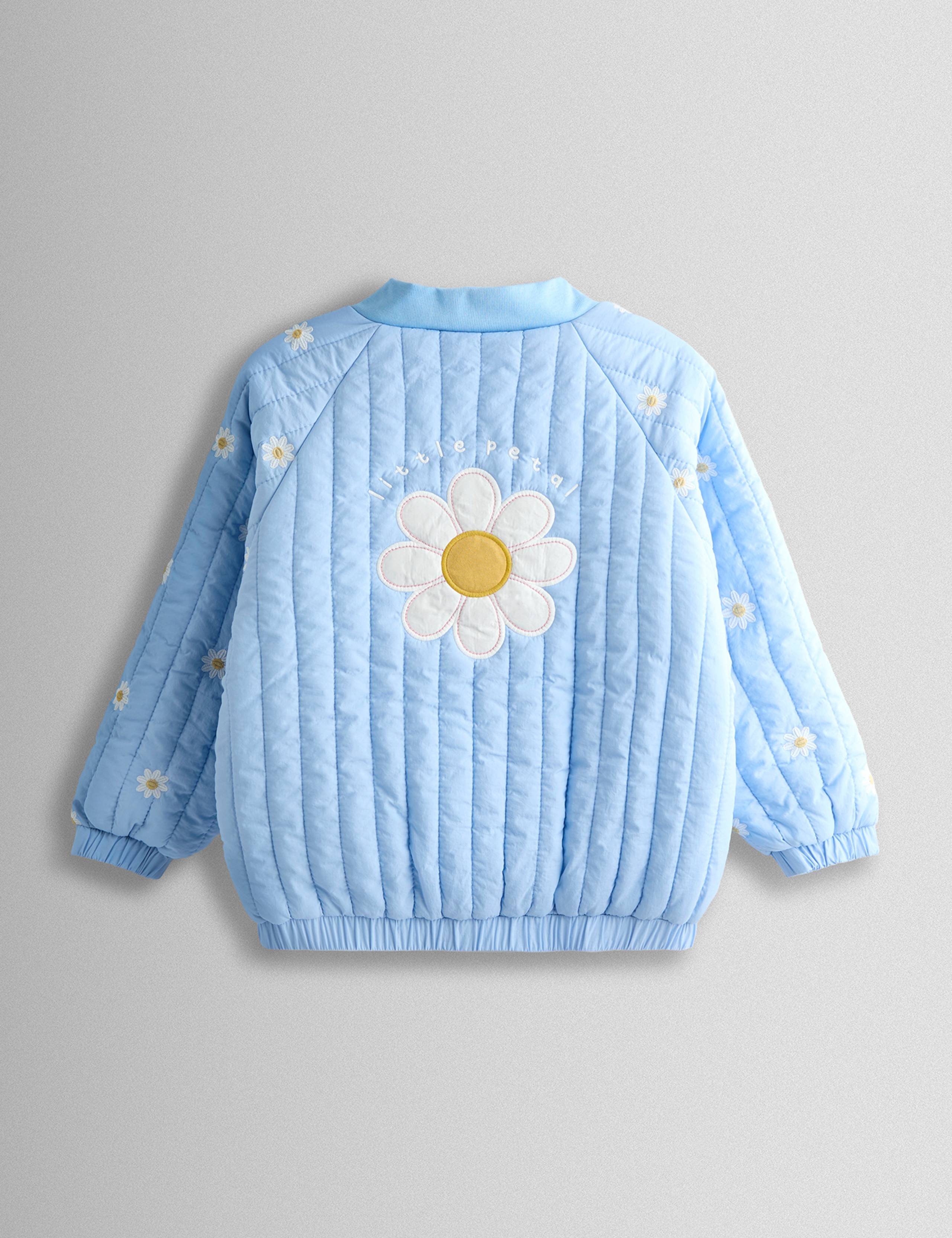 Daisy Embroidered Bomber Jacket (6 Mths - 7 Yrs) 2 of 5