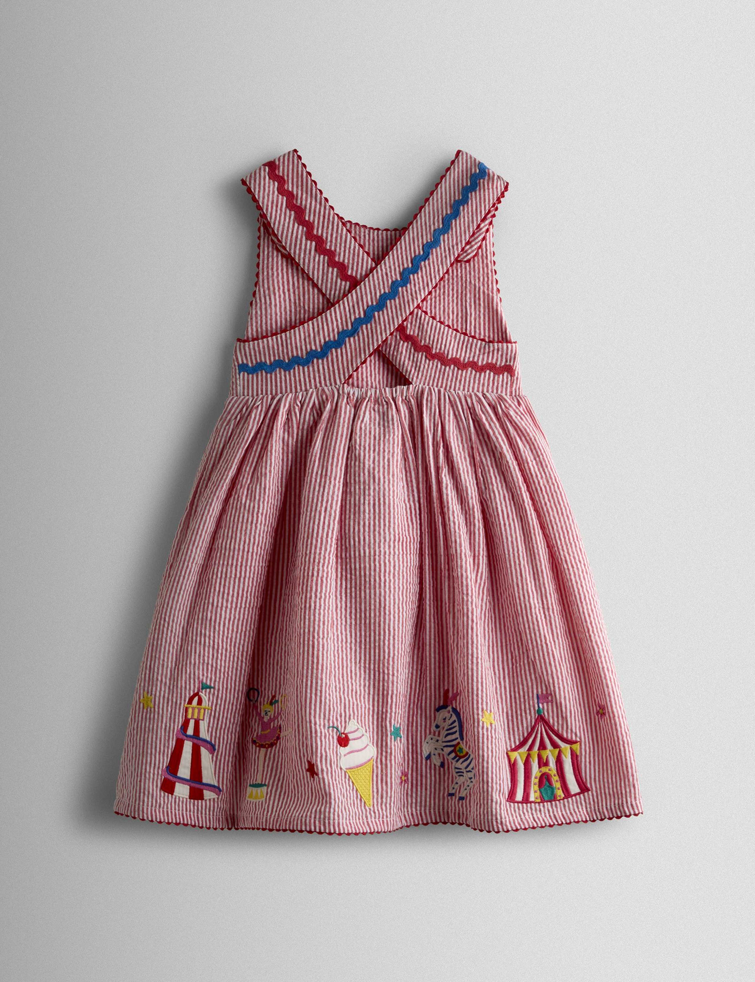 Fairground Applique Cross Back Dress (6 Mths-7 Yrs) 4 of 4