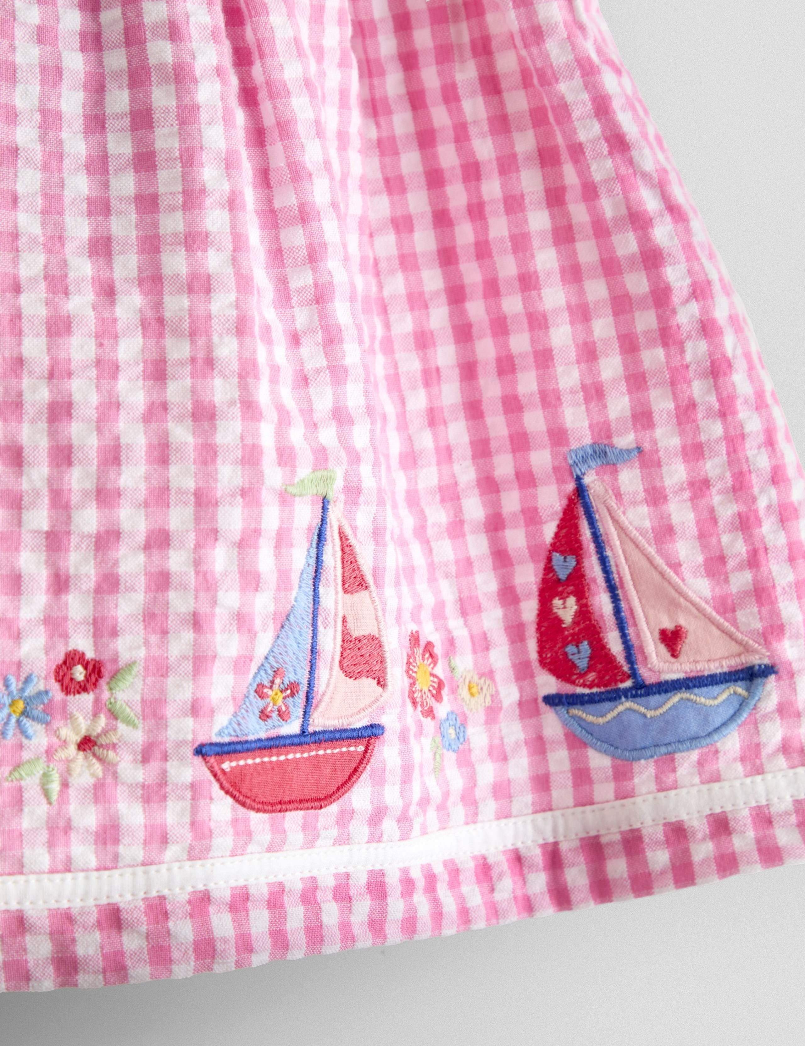 2 Piece Sailboat Applique Dress (0-24 Mths) 6 of 6