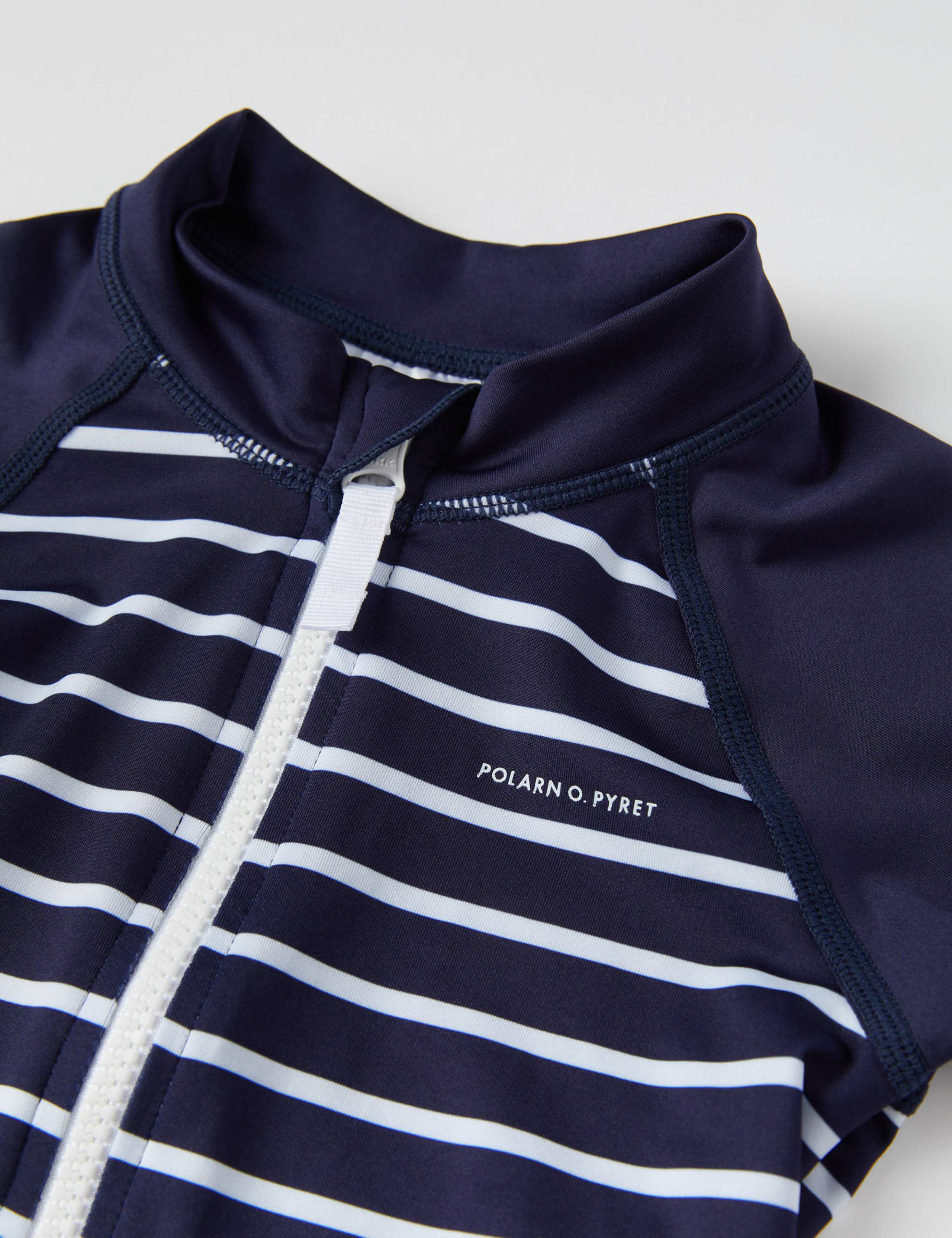 Striped UV All In One Swimsuit (6 Mths-6 Yrs) 4 of 4