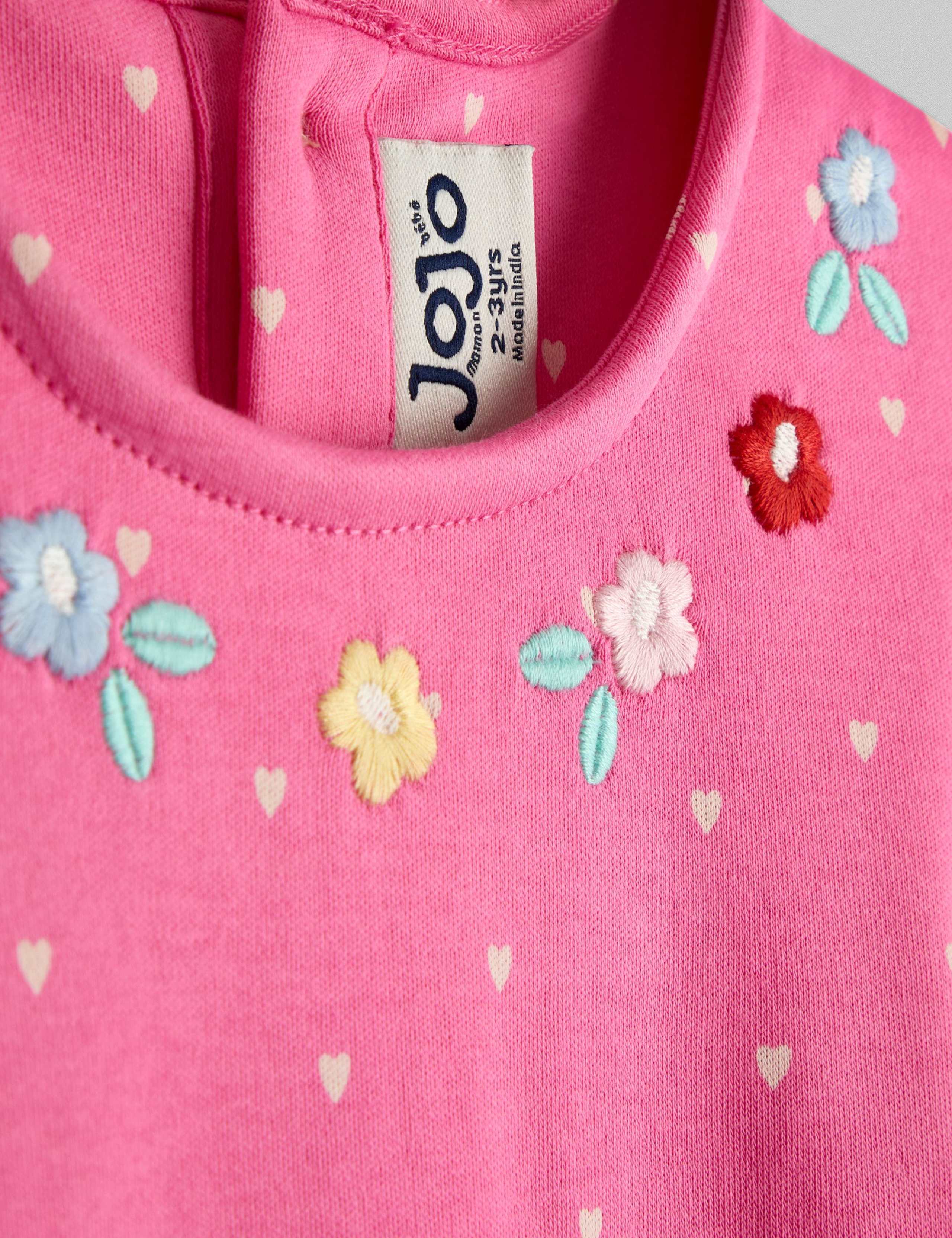 Pure Cotton Ice Cream Applique Dress (6 Months-7 Years) 2 of 3