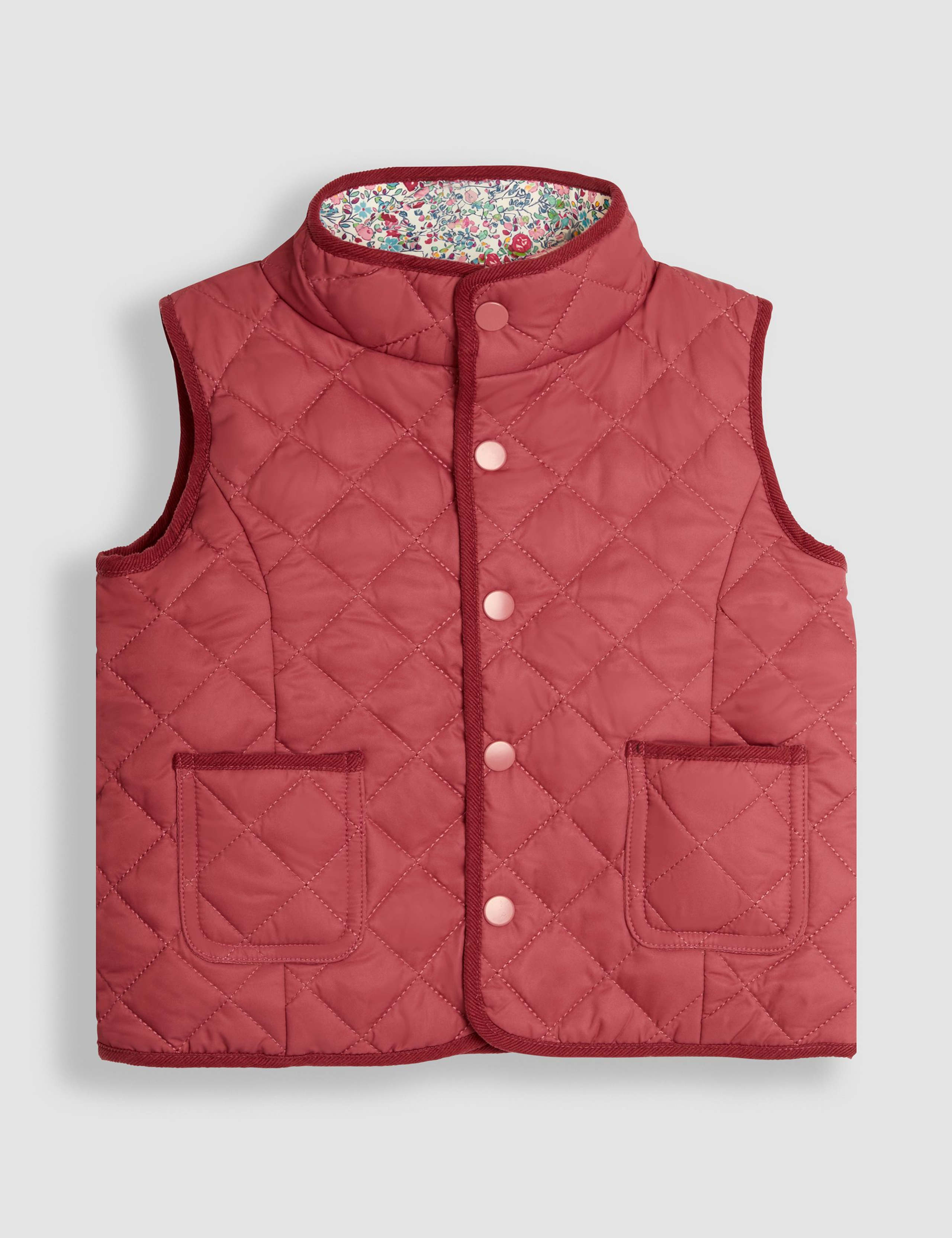 Quilted Reversible Floral Gilet (12 Mths-6 Yrs) 5 of 6