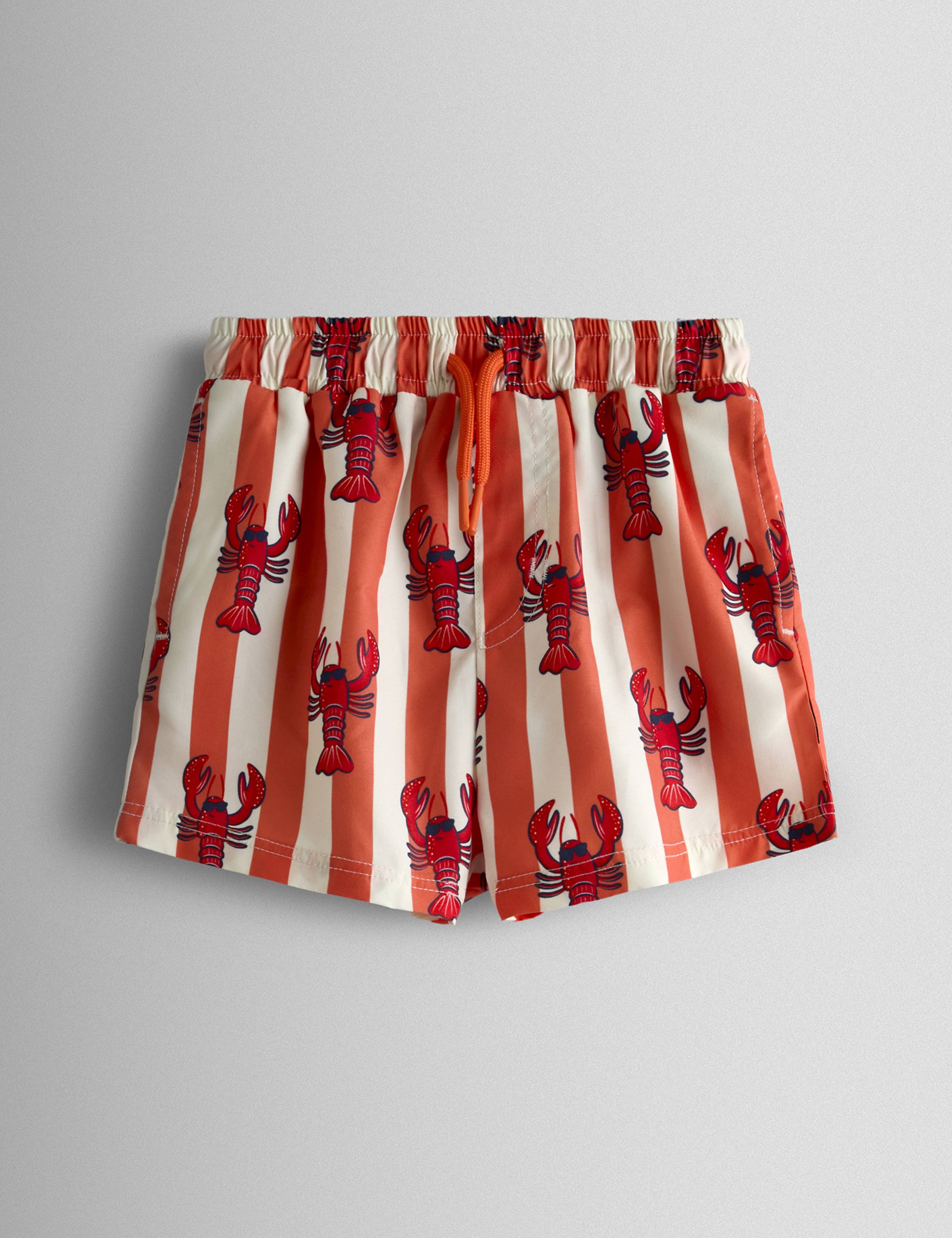 2 Piece Lobster Long Sleeve Rash Vest Set (6 Mths - 6 Yrs) 3 of 7