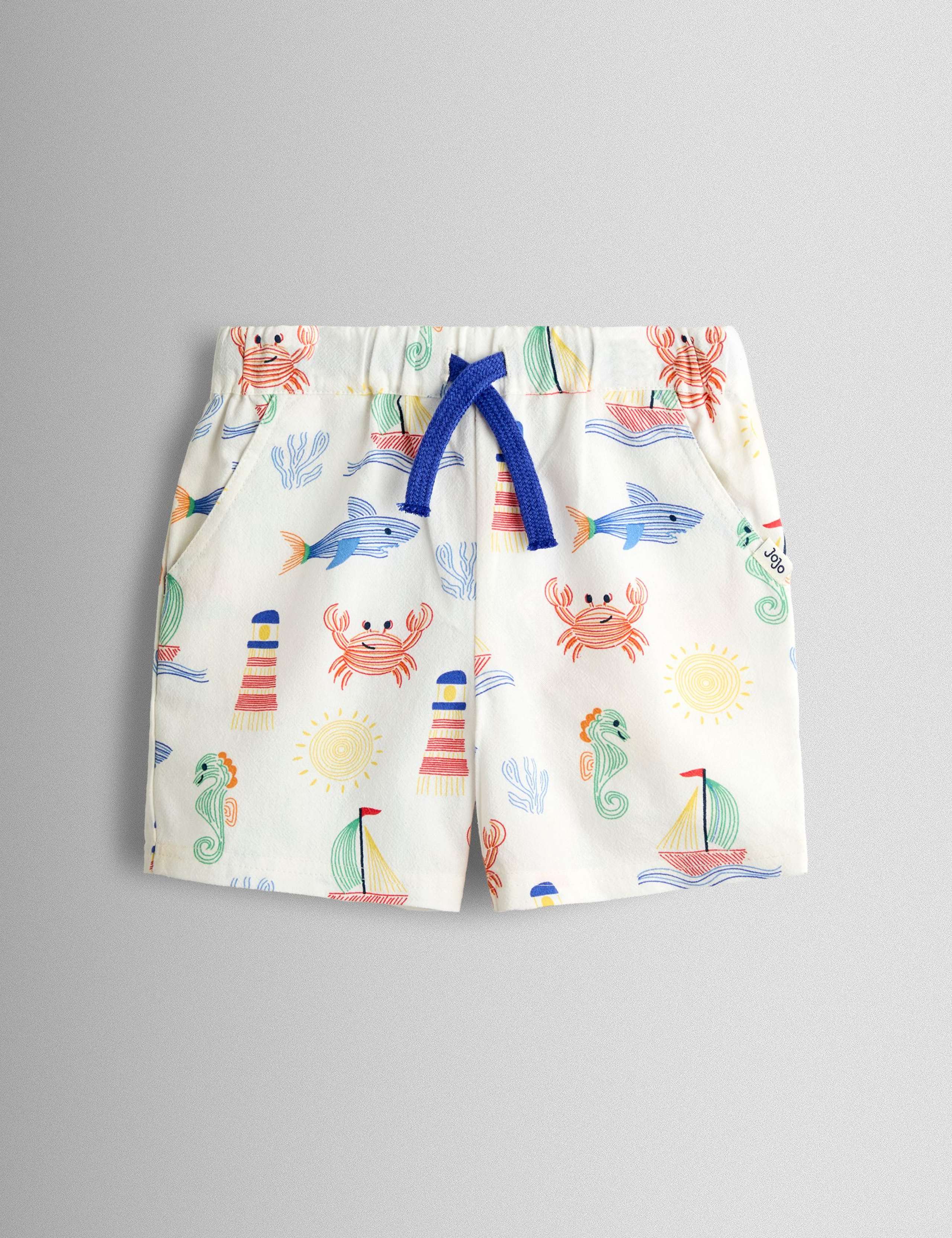 2 Piece Pure Cotton Seaside Shirt & Shorts Set (6 Mths-7 Yrs) 6 of 7