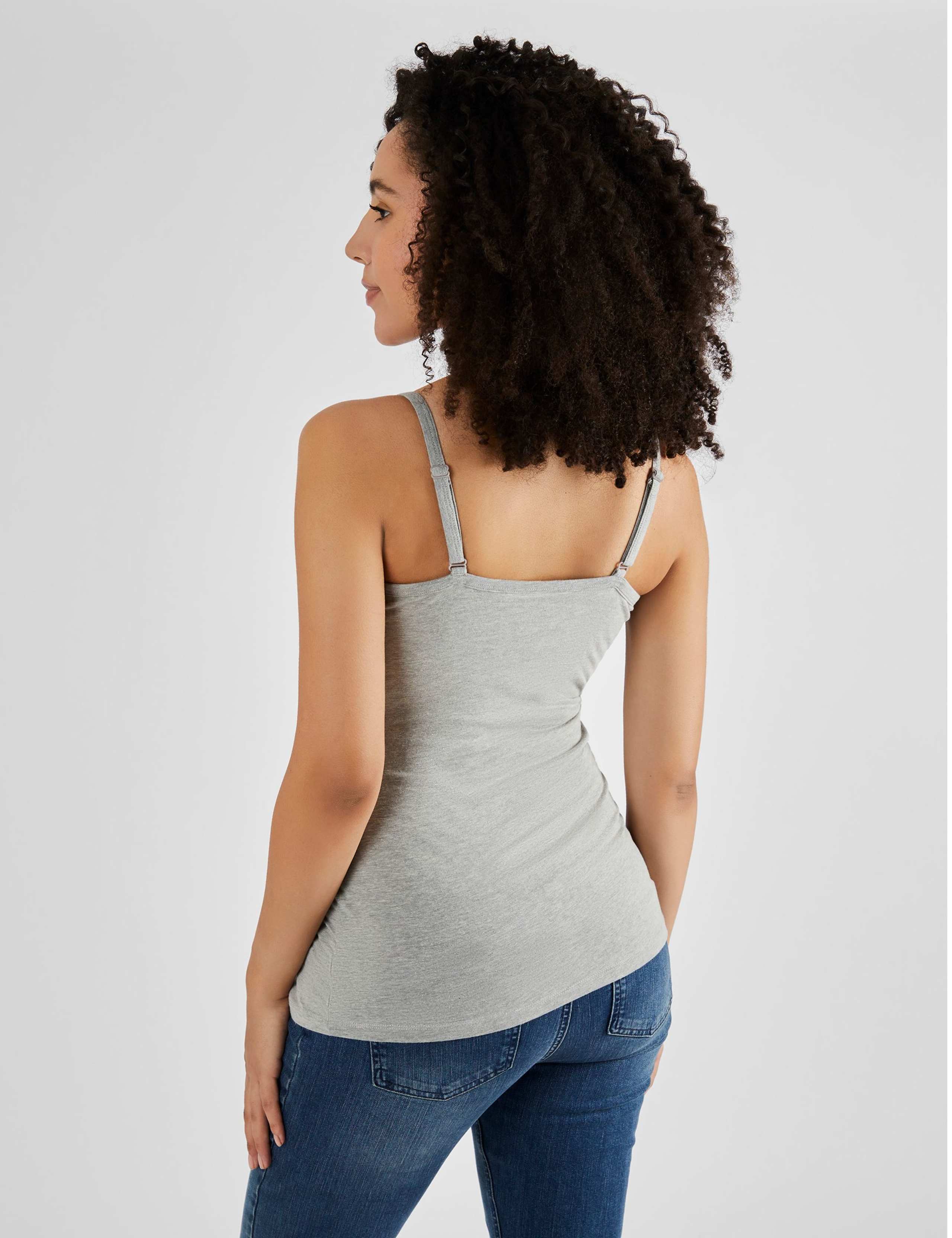 Maternity Cotton Rich Fitted Nursing Vest 4 of 4