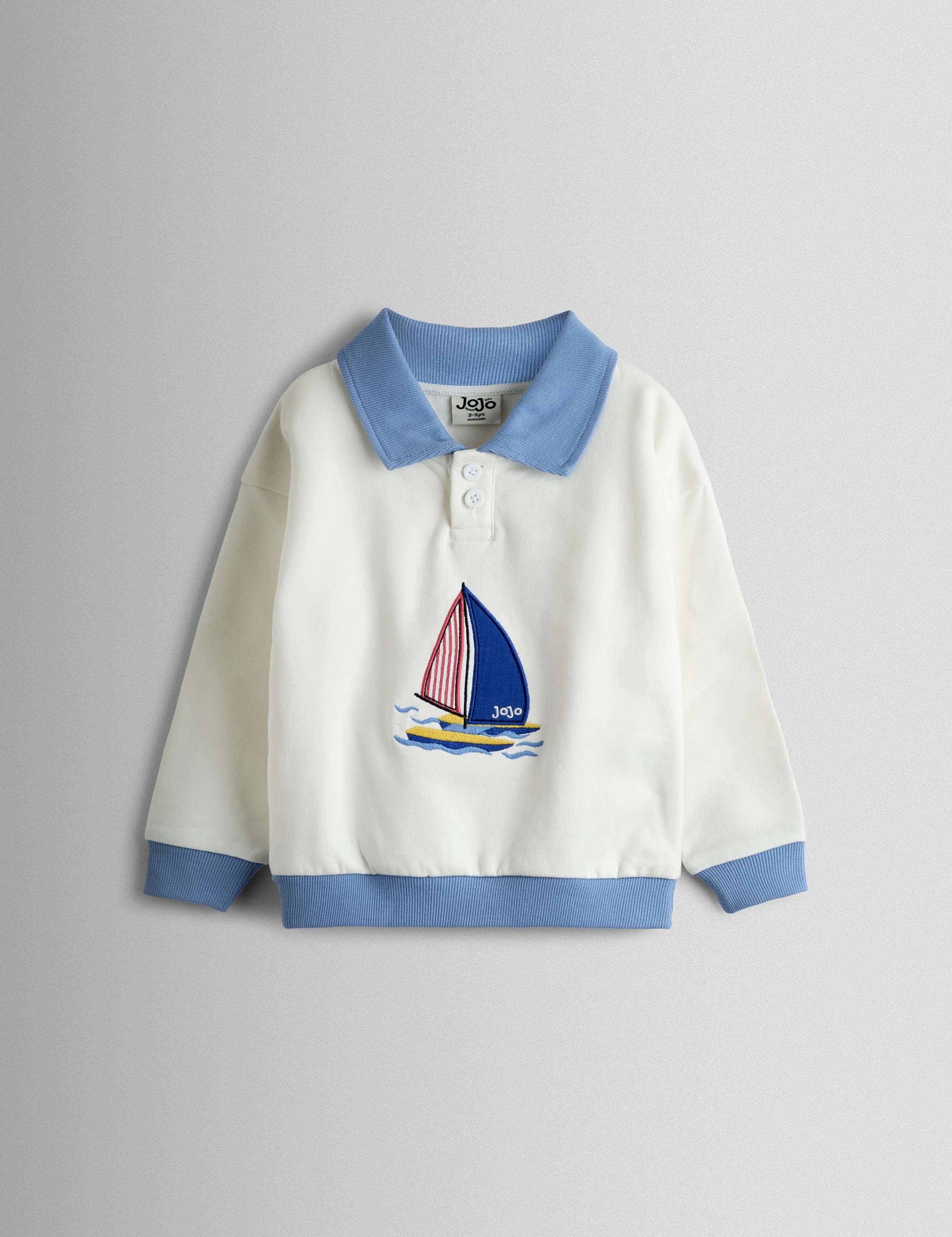 2 Piece Pure Cotton Nautical Outfit (12 Mths - 9 Yrs) 2 of 5