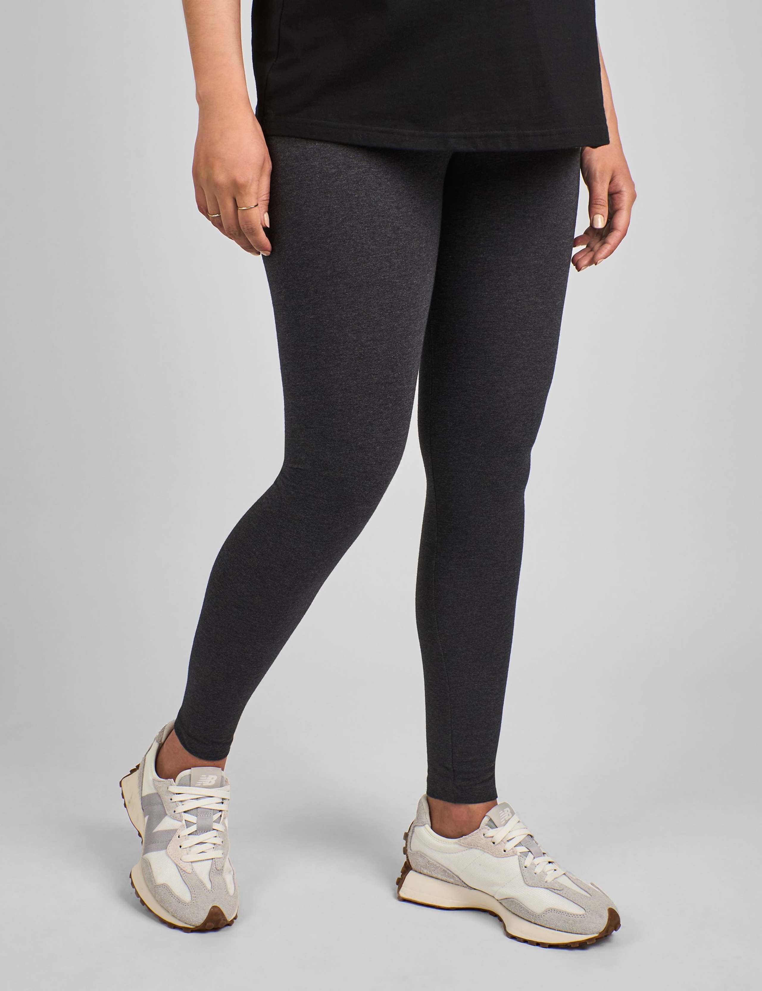 Maternity Cotton Rich Over Bump Leggings 2 of 4