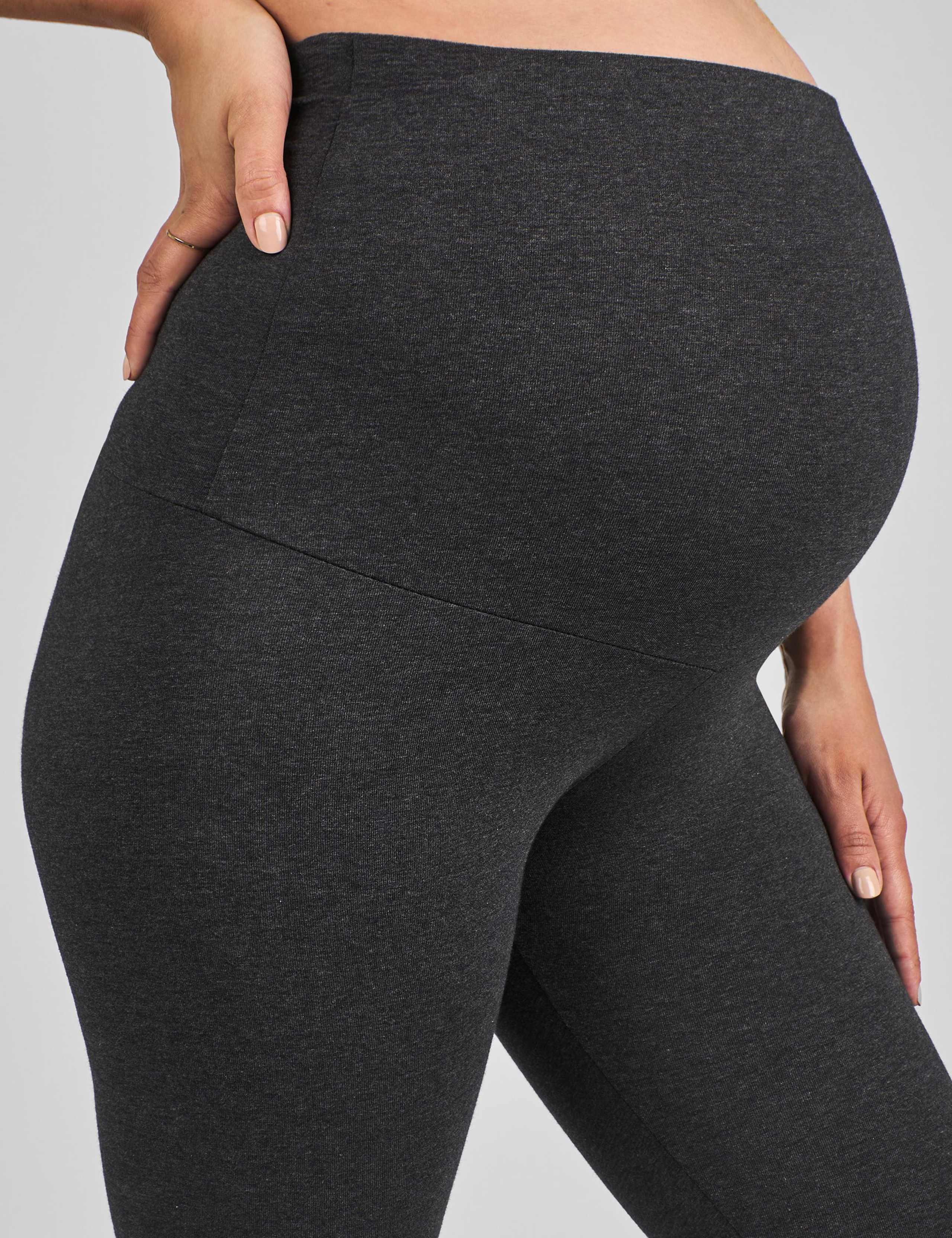 Maternity Cotton Rich Over Bump Leggings 3 of 4