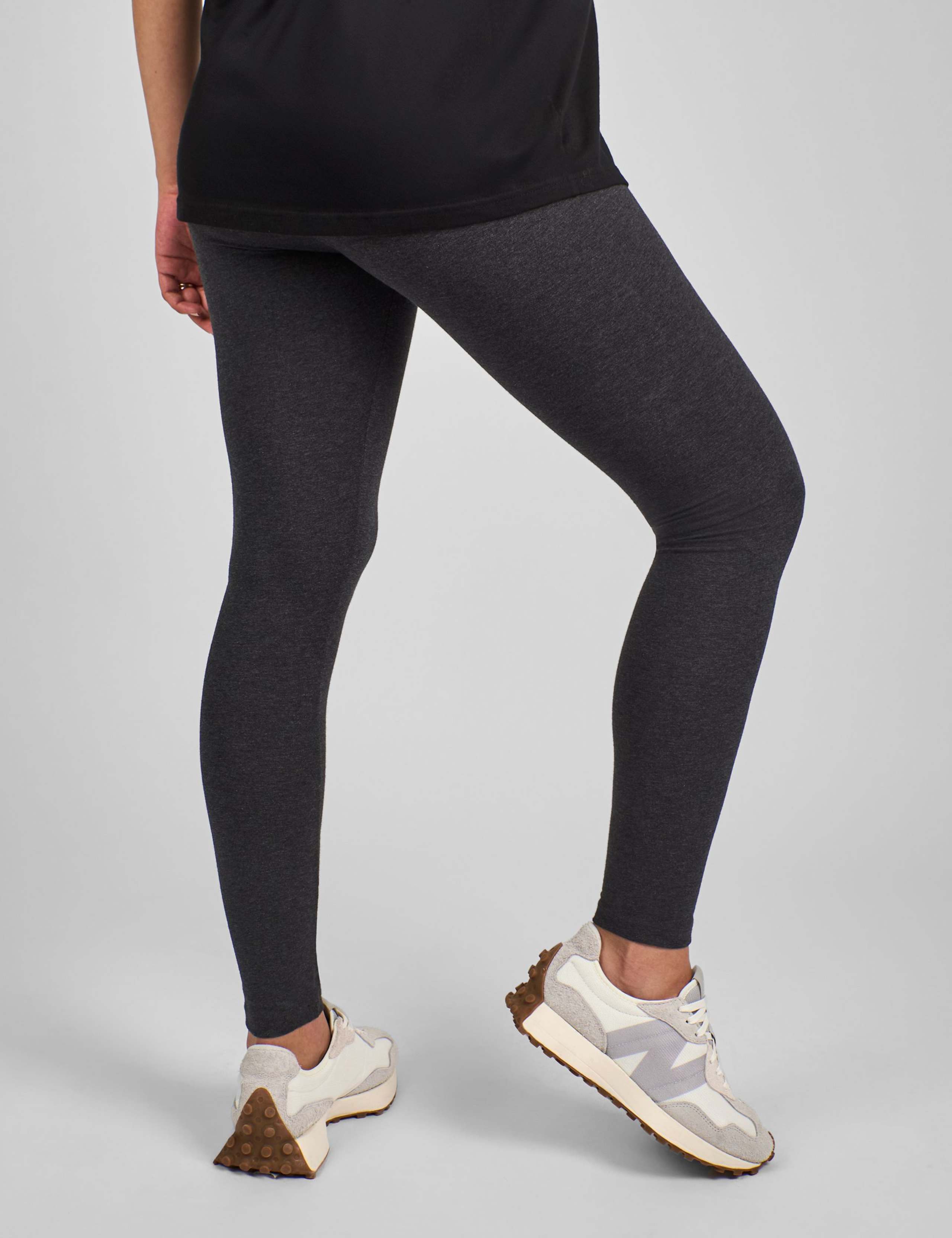 Maternity Cotton Rich Over Bump Leggings 4 of 4
