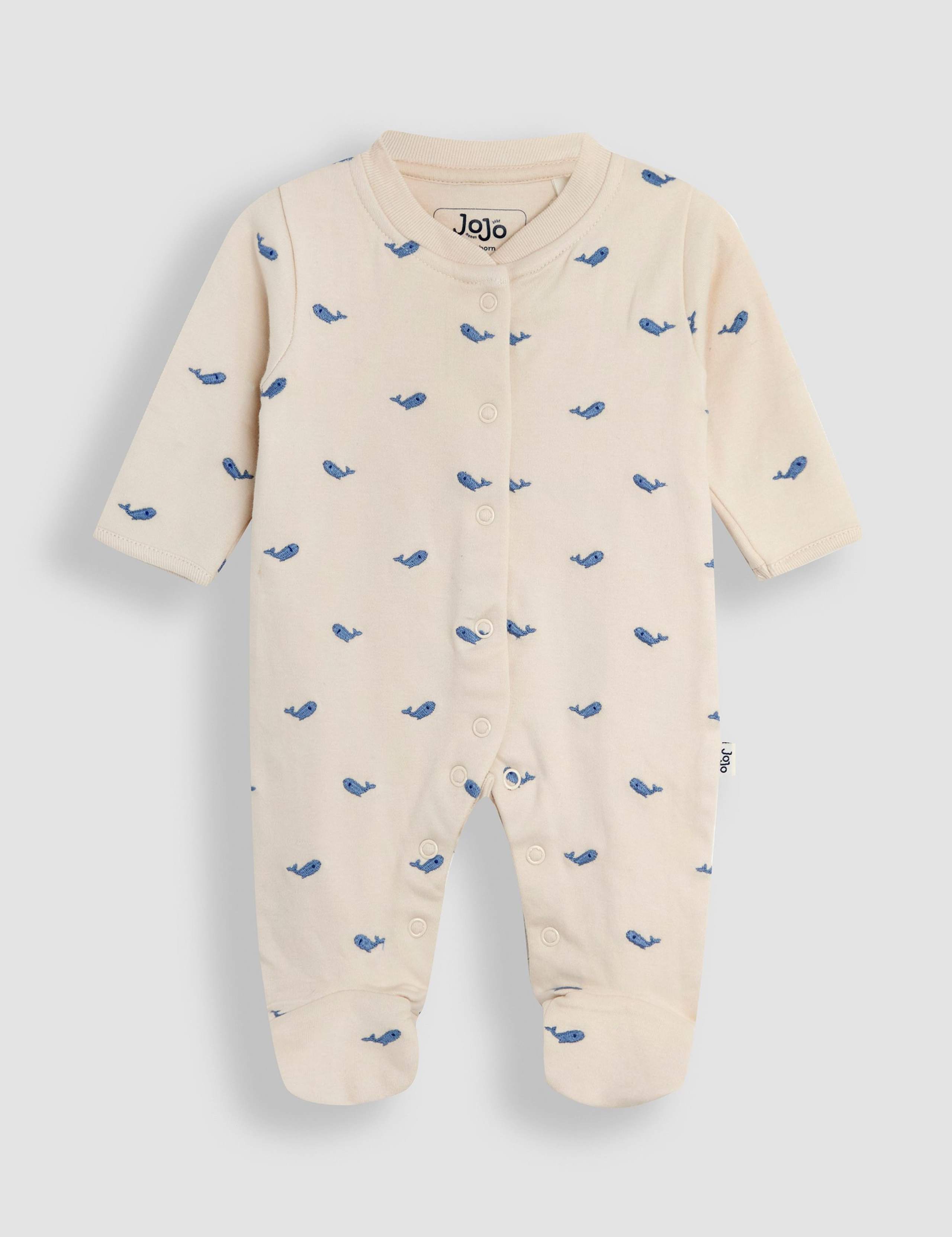 2pc Pure Cotton Sleepsuit And Hat Outfit (0-12 Mths) 2 of 6
