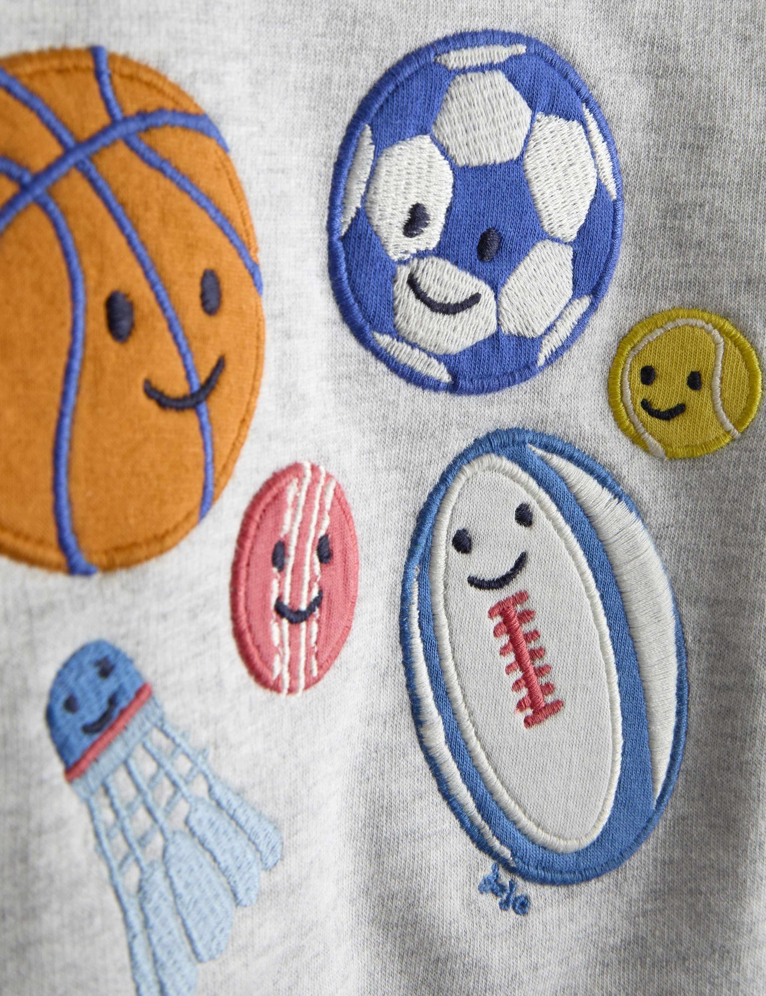 2 Piece Pure Cotton Sweatshirt Outfit (6 Mths - 7 Yrs) 3 of 7